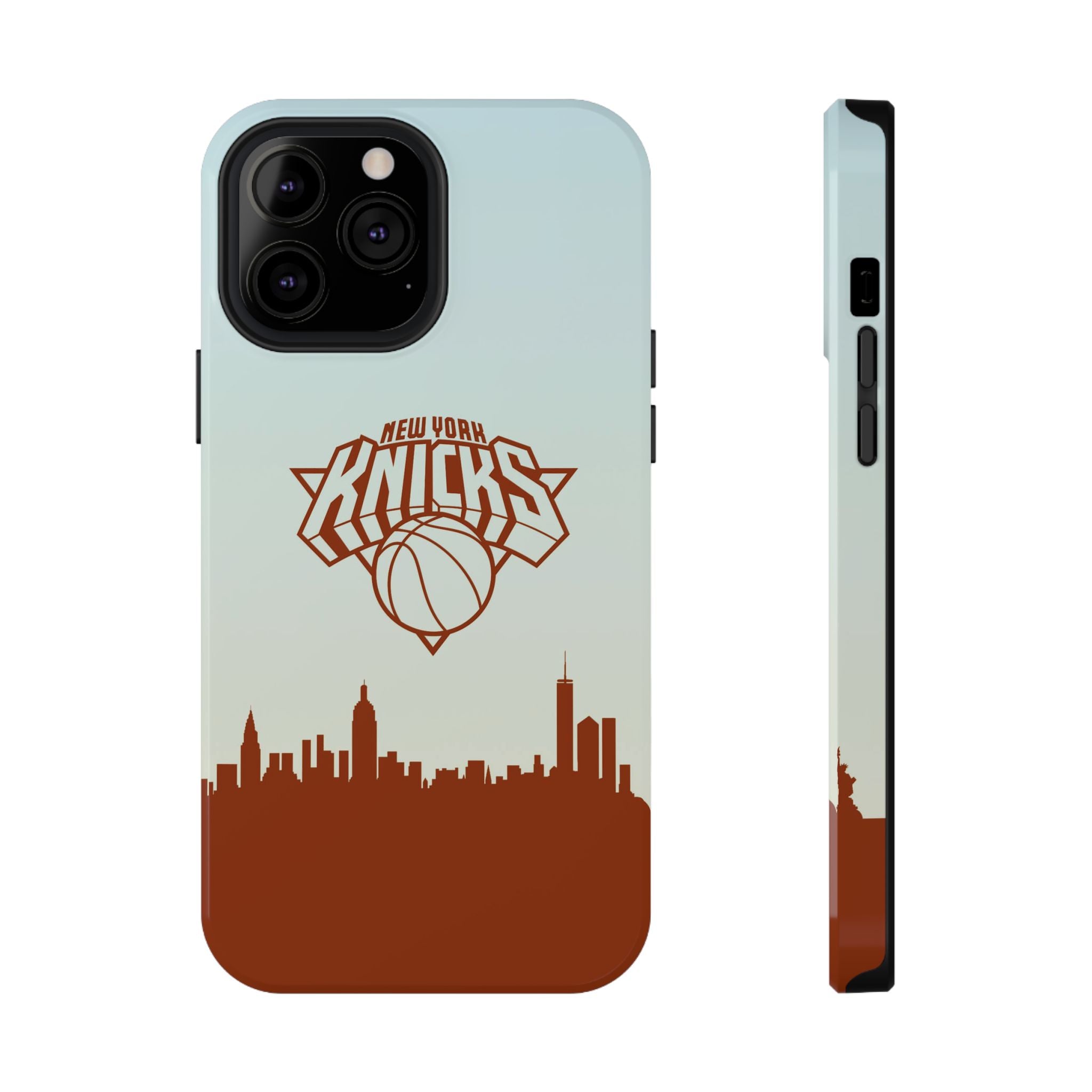 Knicks Skyline Impact-Resistant Phone Case — New York Basketball Design