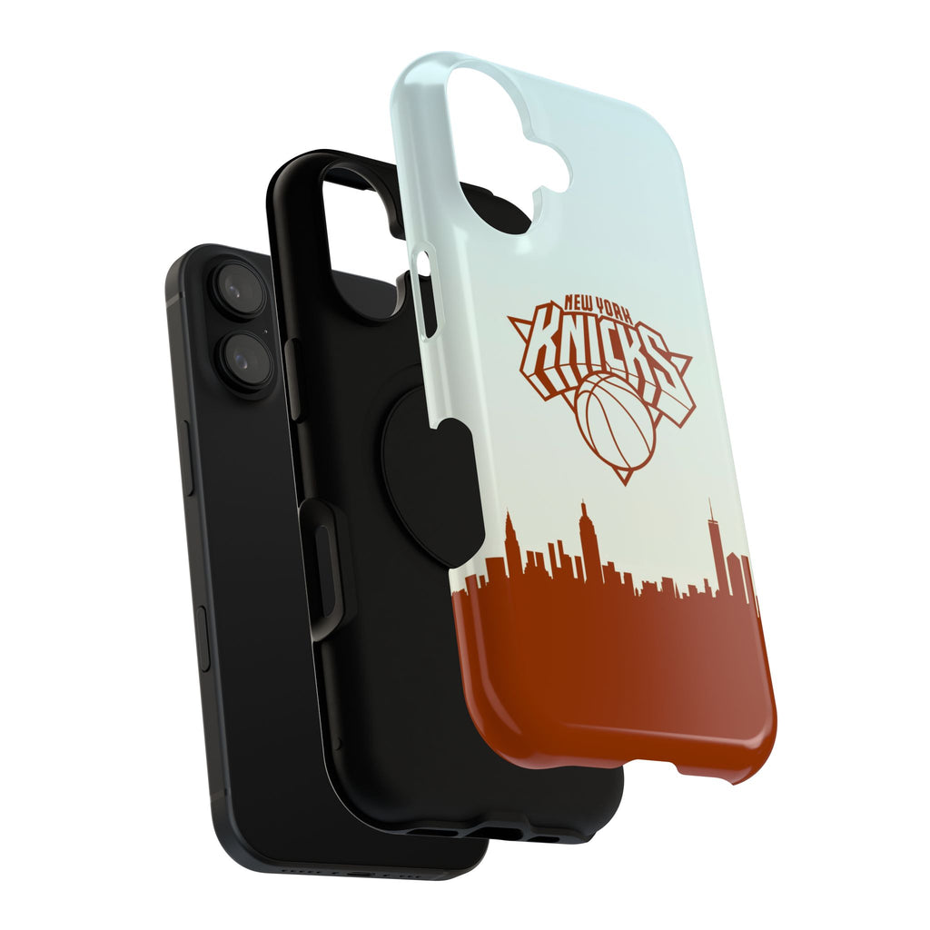 Knicks Skyline Impact-Resistant Phone Case — New York Basketball Design
