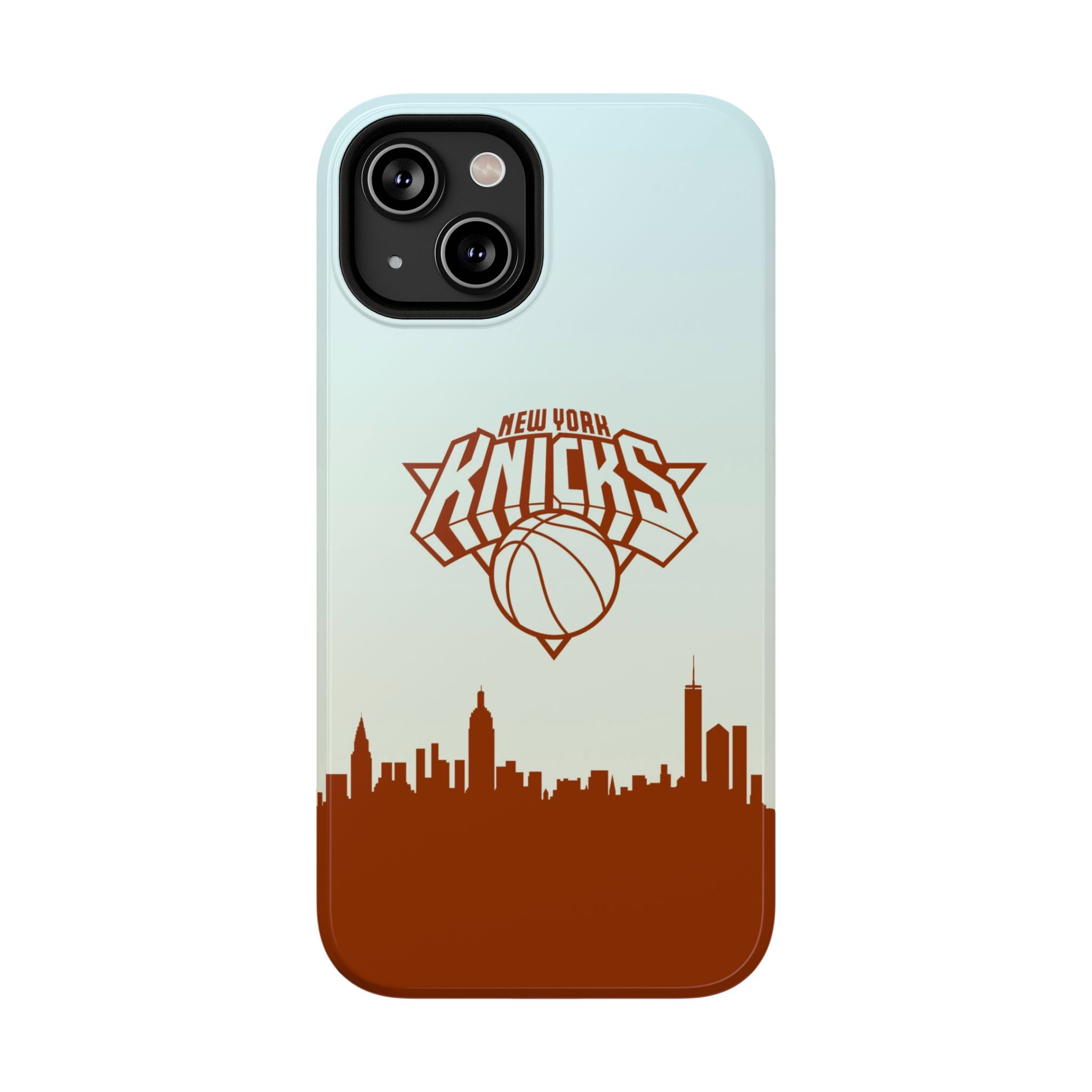 Knicks Skyline Impact-Resistant Phone Case — New York Basketball Design