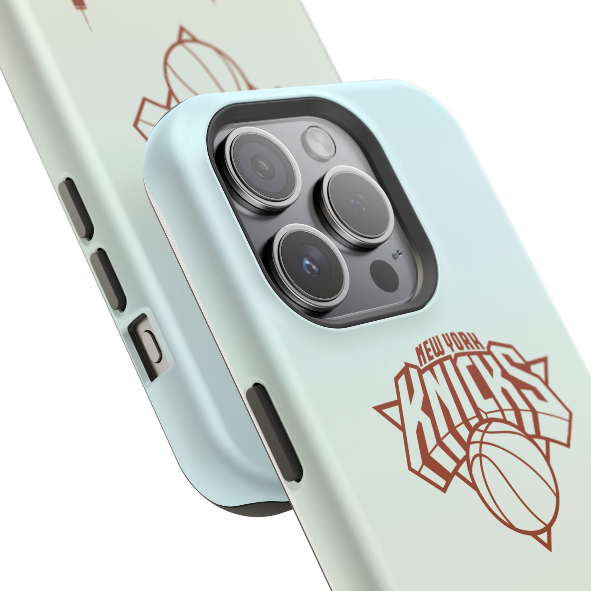 Knicks Skyline Impact-Resistant Phone Case — New York Basketball Design