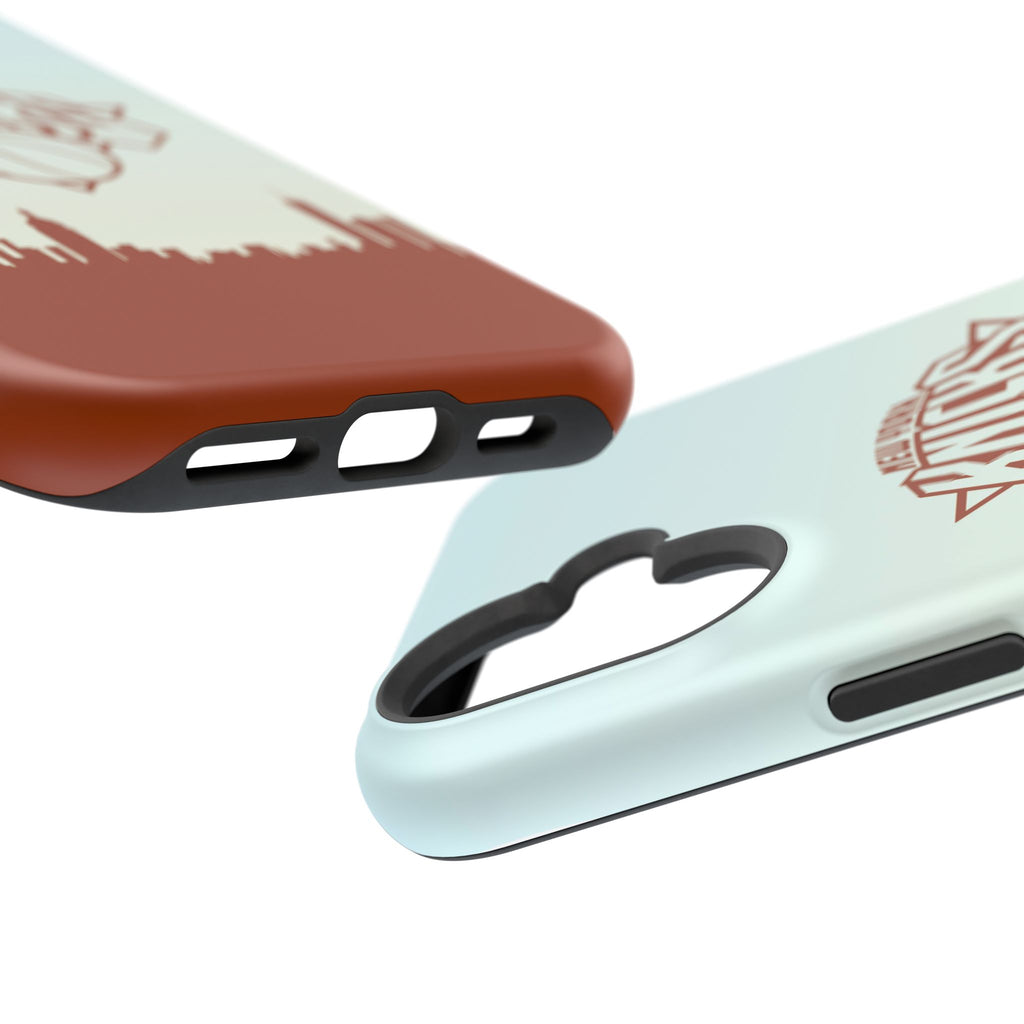 Knicks Skyline Impact-Resistant Phone Case — New York Basketball Design