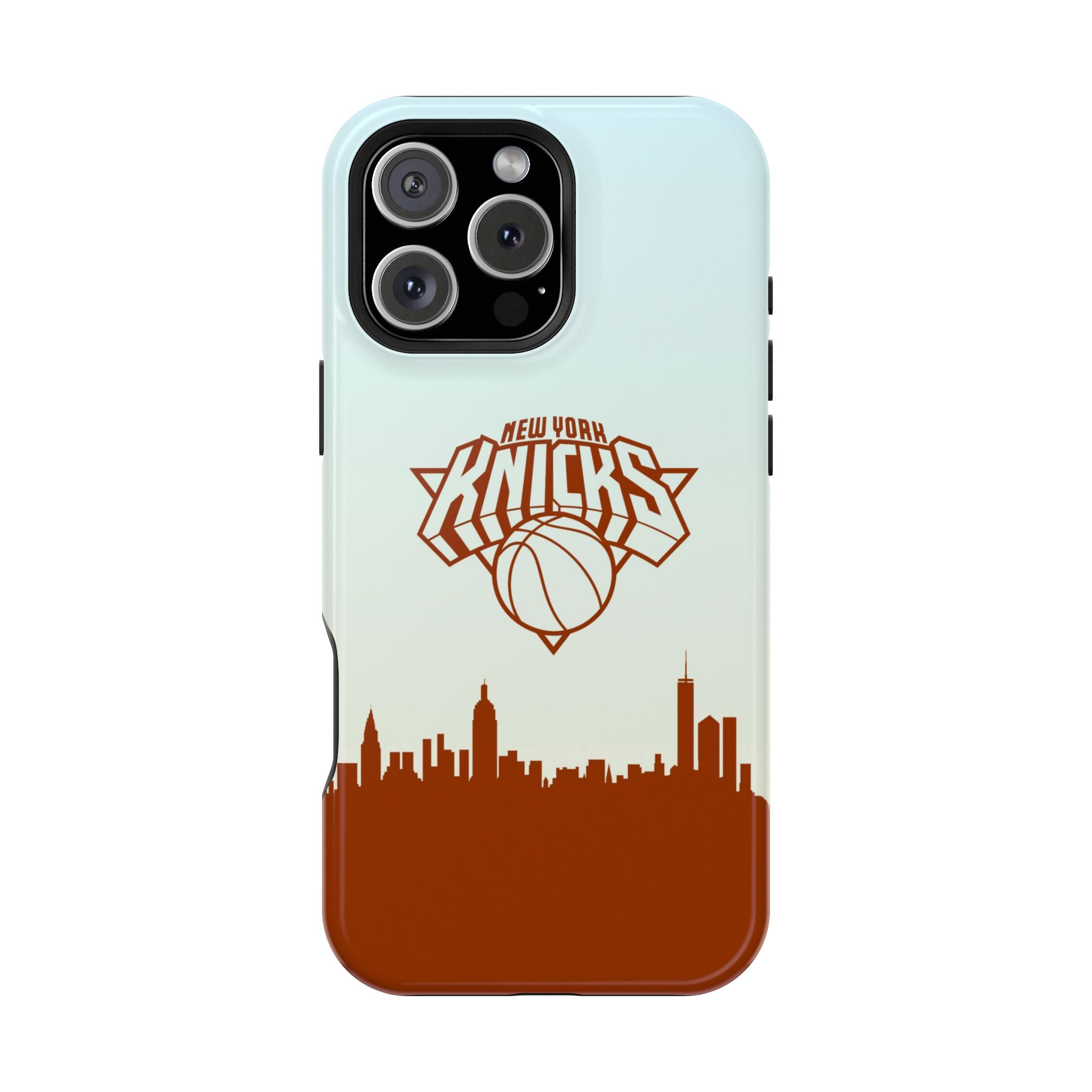 Knicks Skyline Impact-Resistant Phone Case — New York Basketball Design