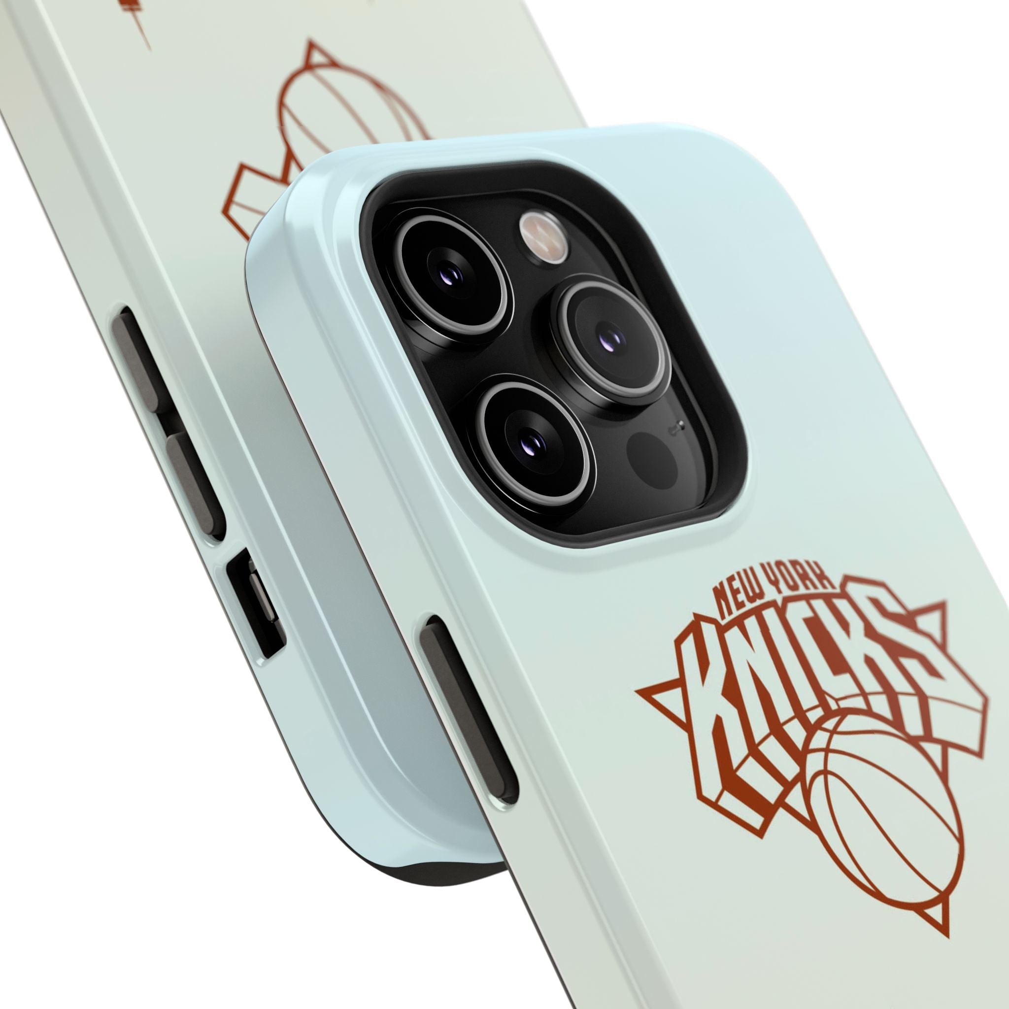 Knicks Skyline Impact-Resistant Phone Case — New York Basketball Design