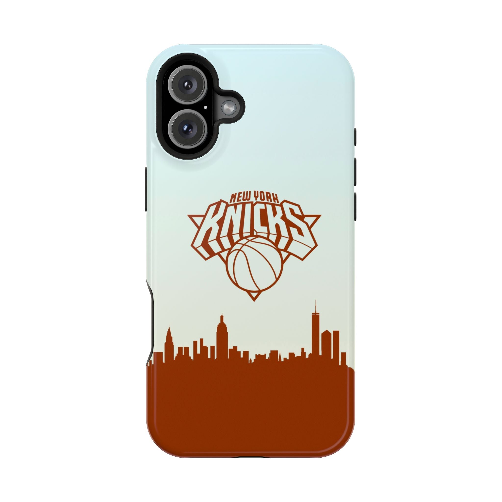 Knicks Skyline Impact-Resistant Phone Case — New York Basketball Design