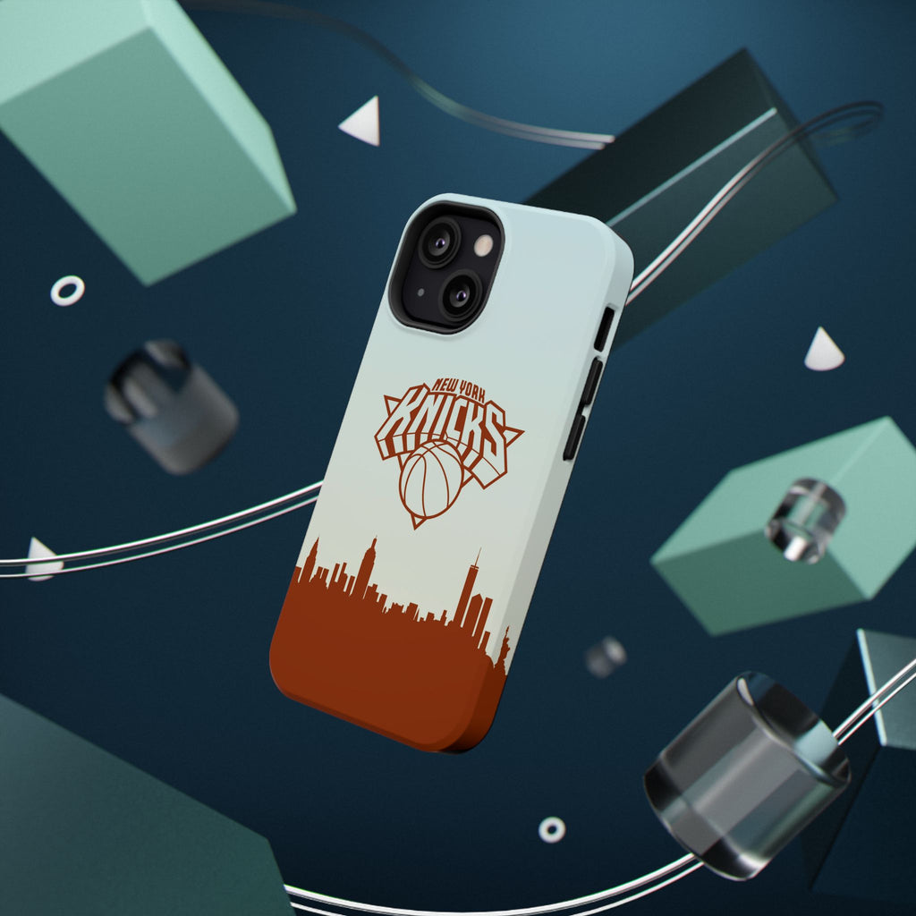 Knicks Skyline Impact-Resistant Phone Case — New York Basketball Design