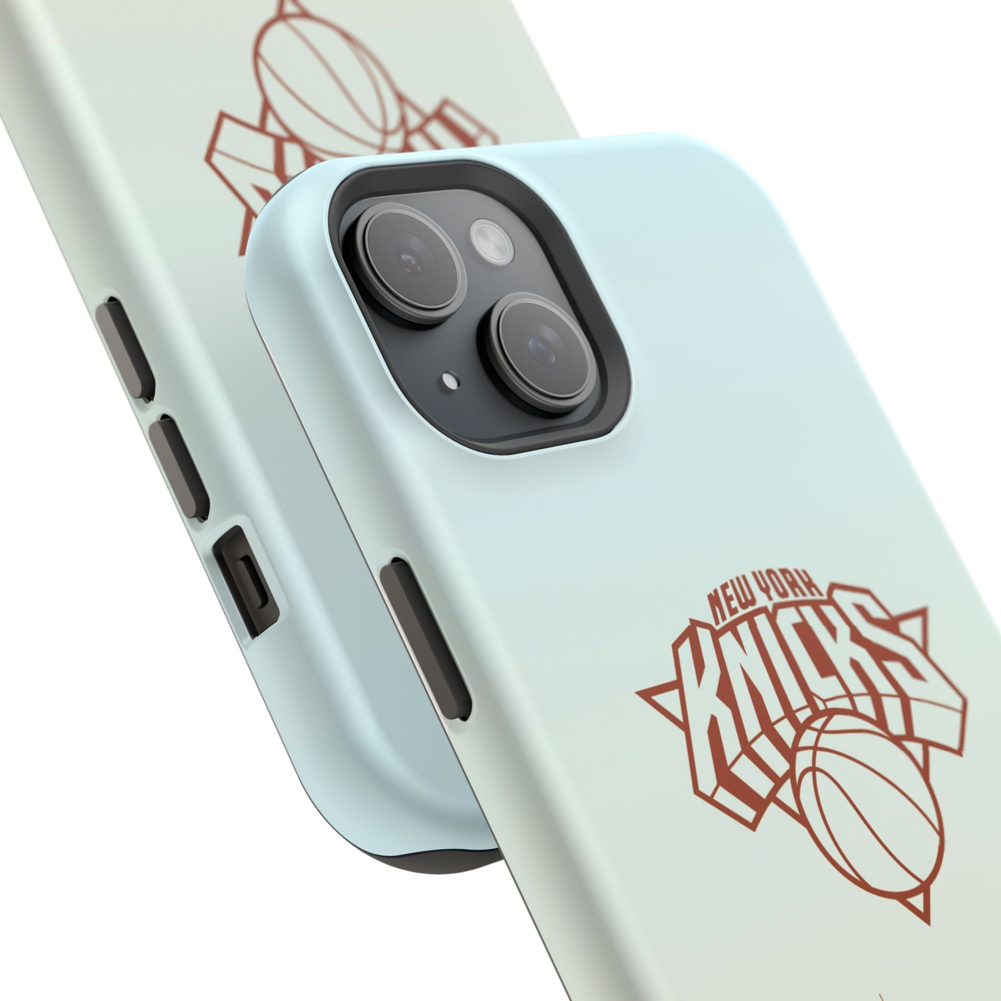 Knicks Skyline Impact-Resistant Phone Case — New York Basketball Design