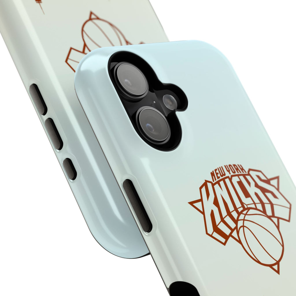 Knicks Skyline Impact-Resistant Phone Case — New York Basketball Design