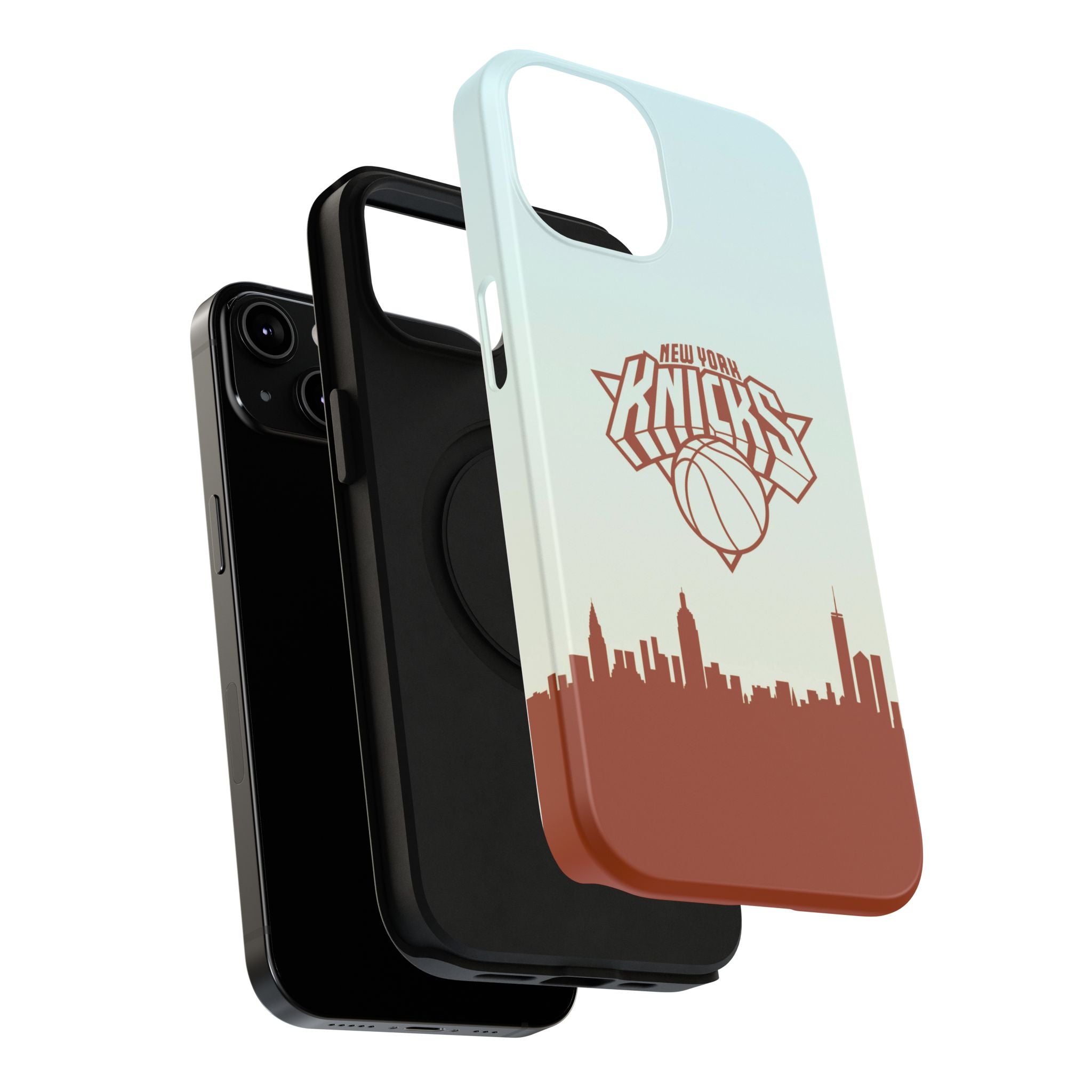 Knicks Skyline Impact-Resistant Phone Case — New York Basketball Design