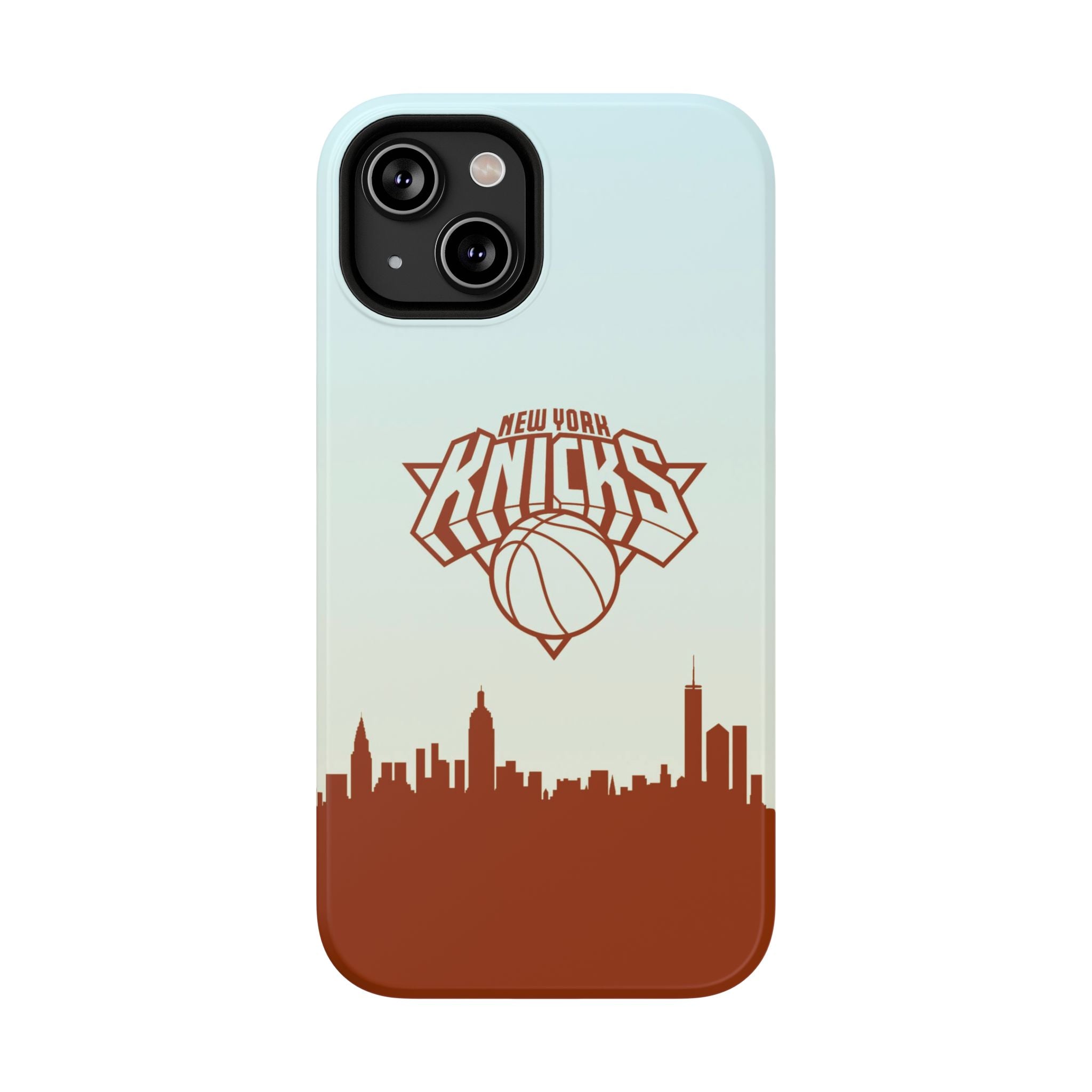 Knicks Skyline Impact-Resistant Phone Case — New York Basketball Design