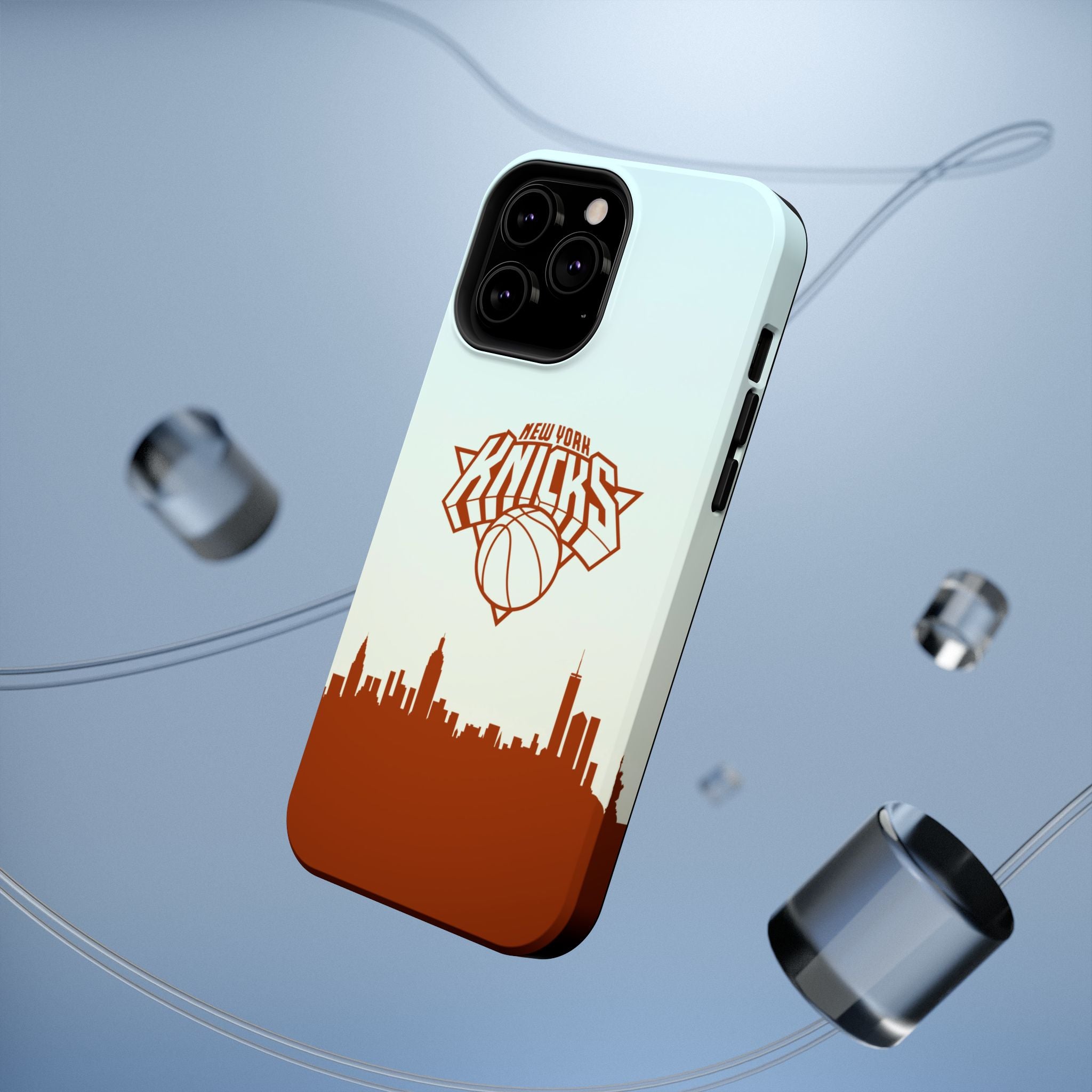 Knicks Skyline Impact-Resistant Phone Case — New York Basketball Design
