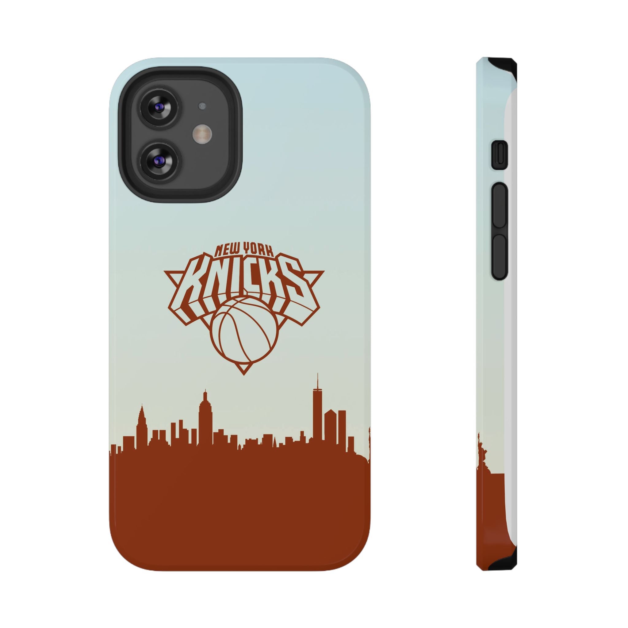 Knicks Skyline Impact-Resistant Phone Case — New York Basketball Design