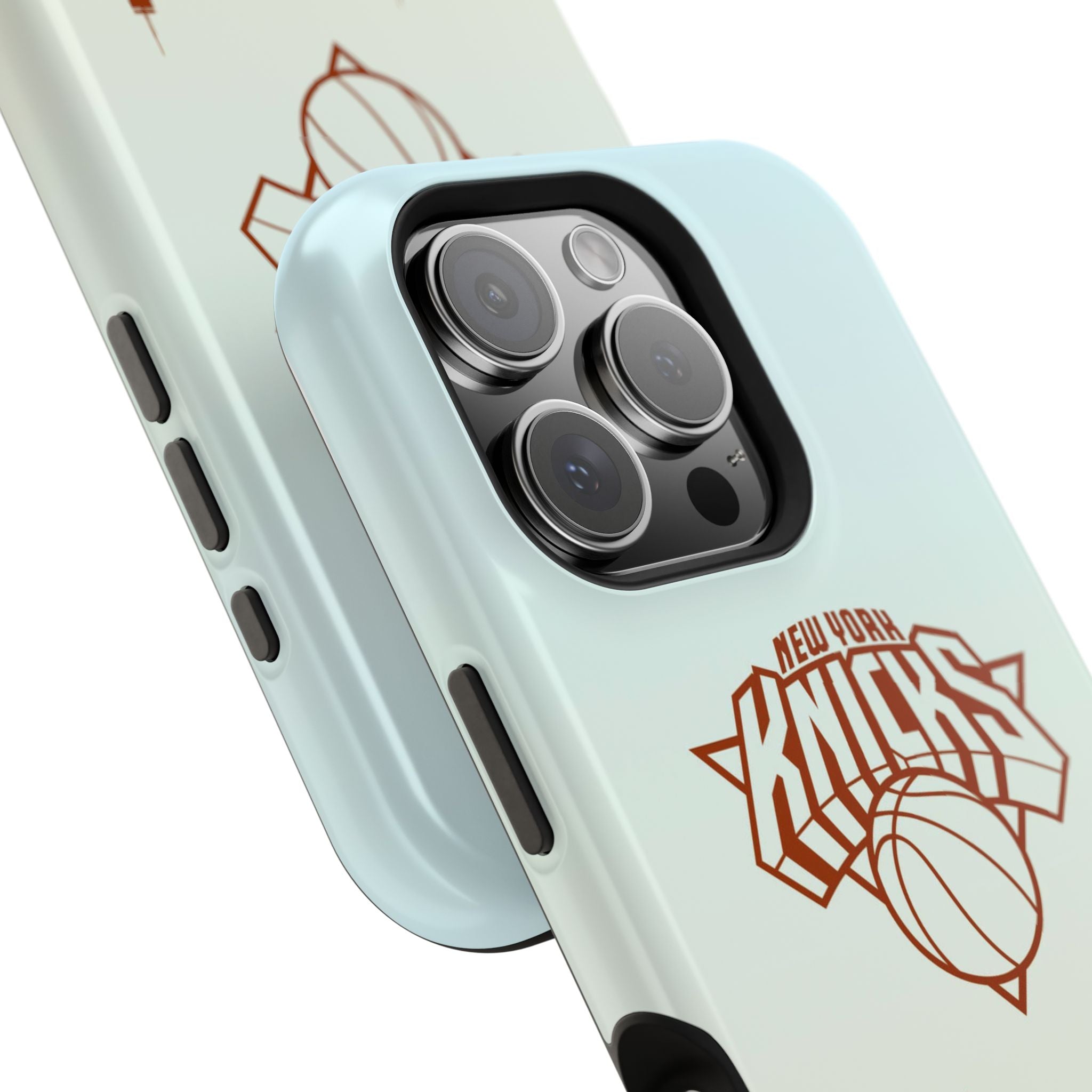 Knicks Skyline Impact-Resistant Phone Case — New York Basketball Design