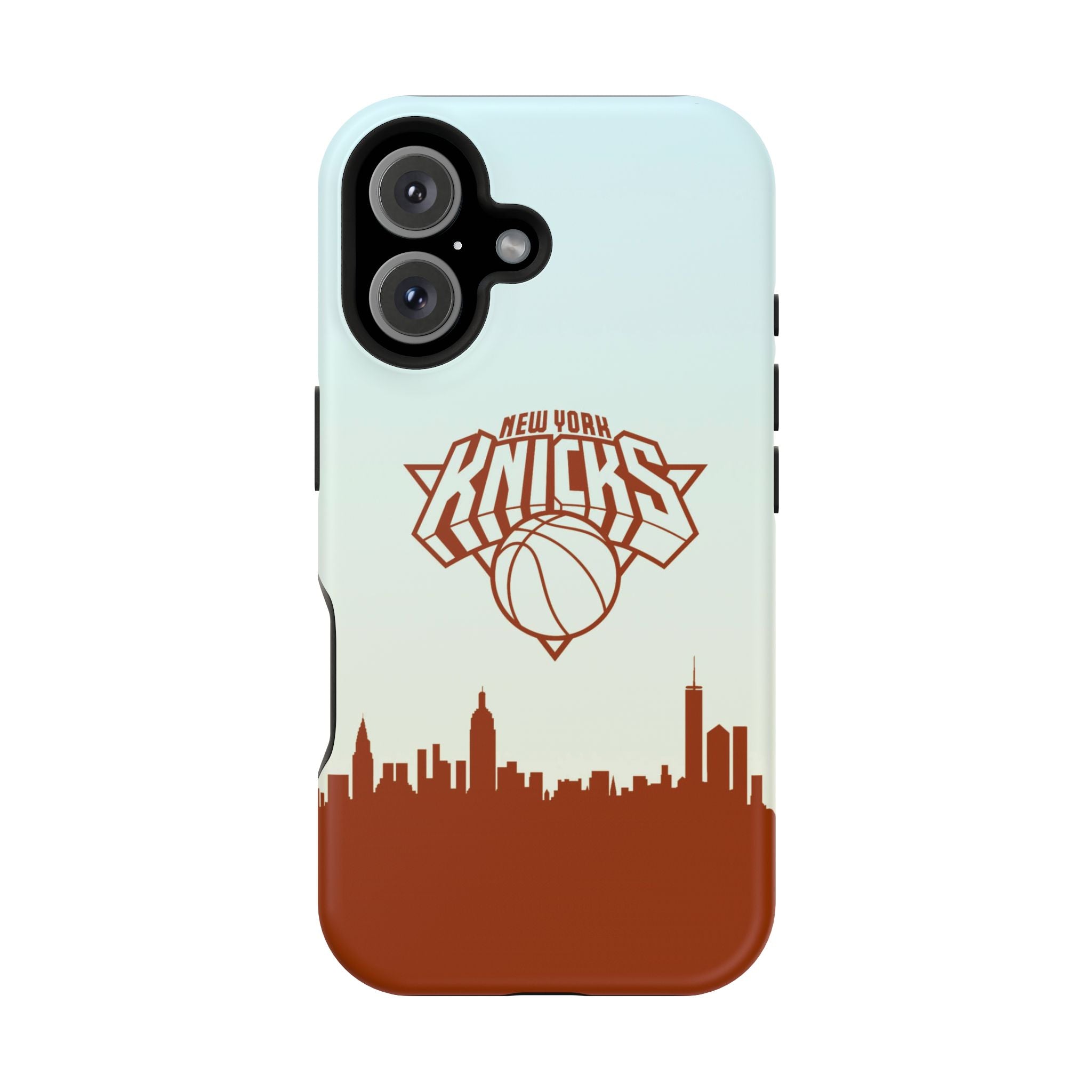 Knicks Skyline Impact-Resistant Phone Case — New York Basketball Design