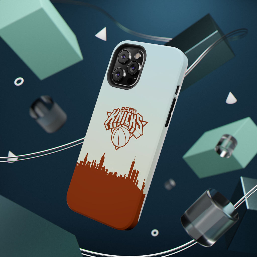 Knicks Skyline Impact-Resistant Phone Case — New York Basketball Design