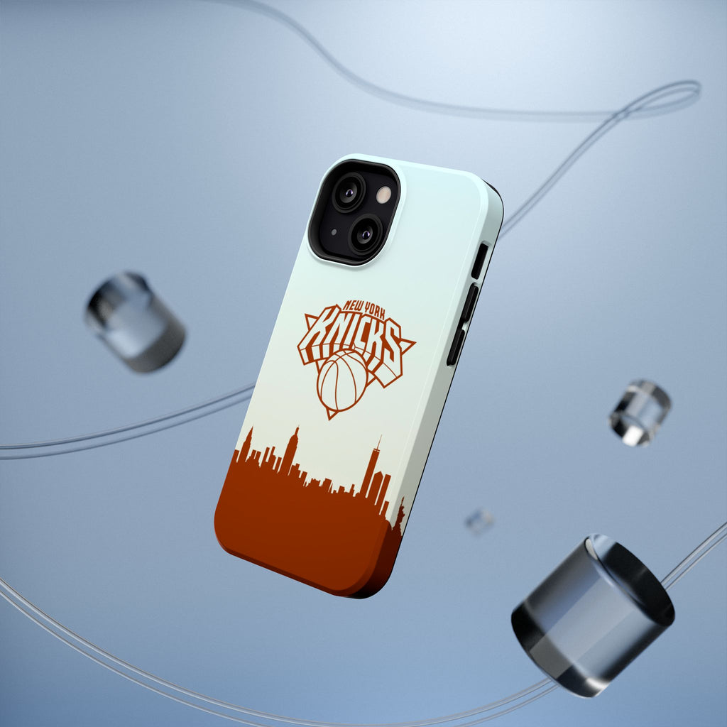 Knicks Skyline Impact-Resistant Phone Case — New York Basketball Design