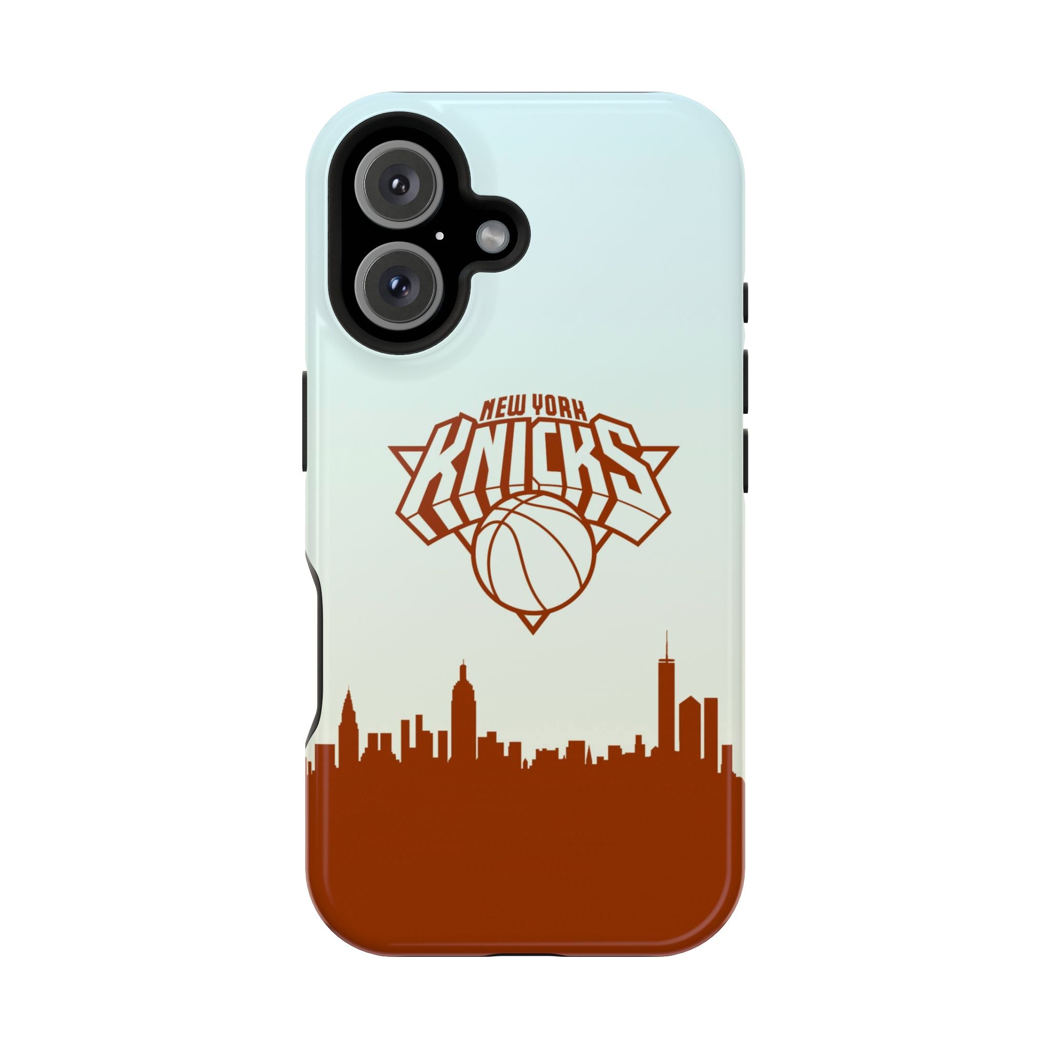 Knicks Skyline Impact-Resistant Phone Case — New York Basketball Design