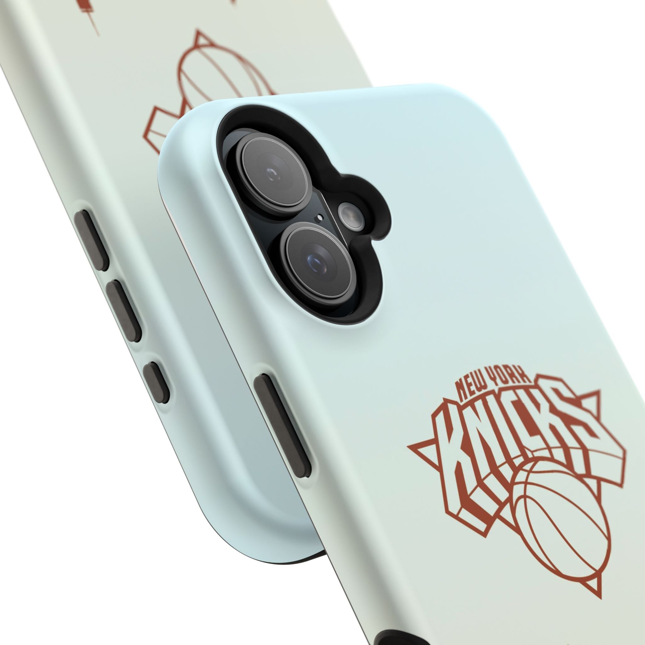 Knicks Skyline Impact-Resistant Phone Case — New York Basketball Design