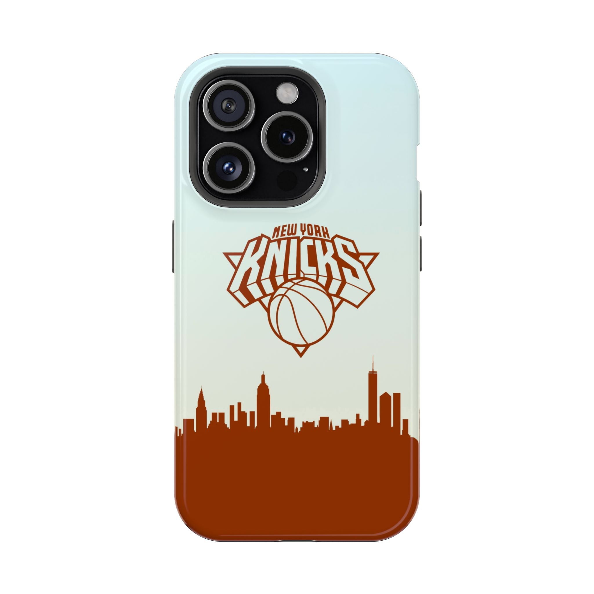 Knicks Skyline Impact-Resistant Phone Case — New York Basketball Design