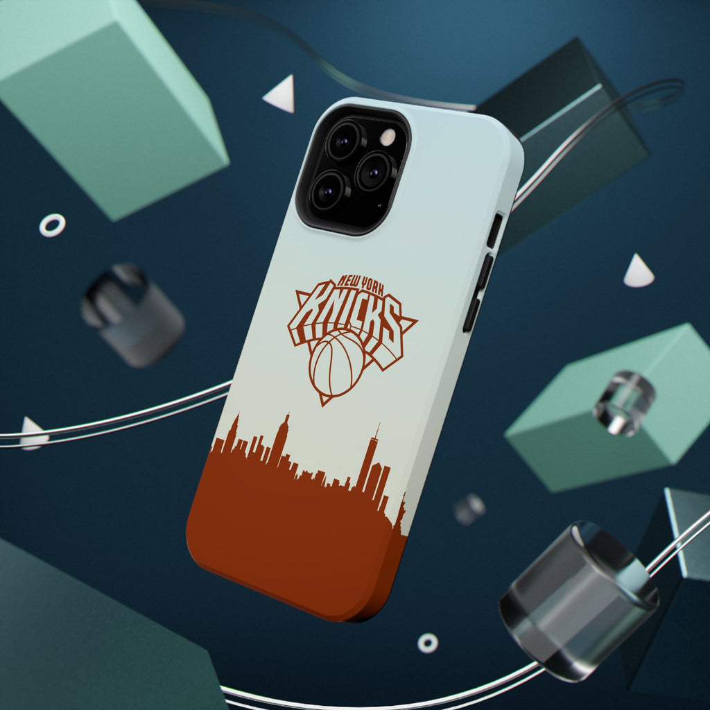 Knicks Skyline Impact-Resistant Phone Case — New York Basketball Design