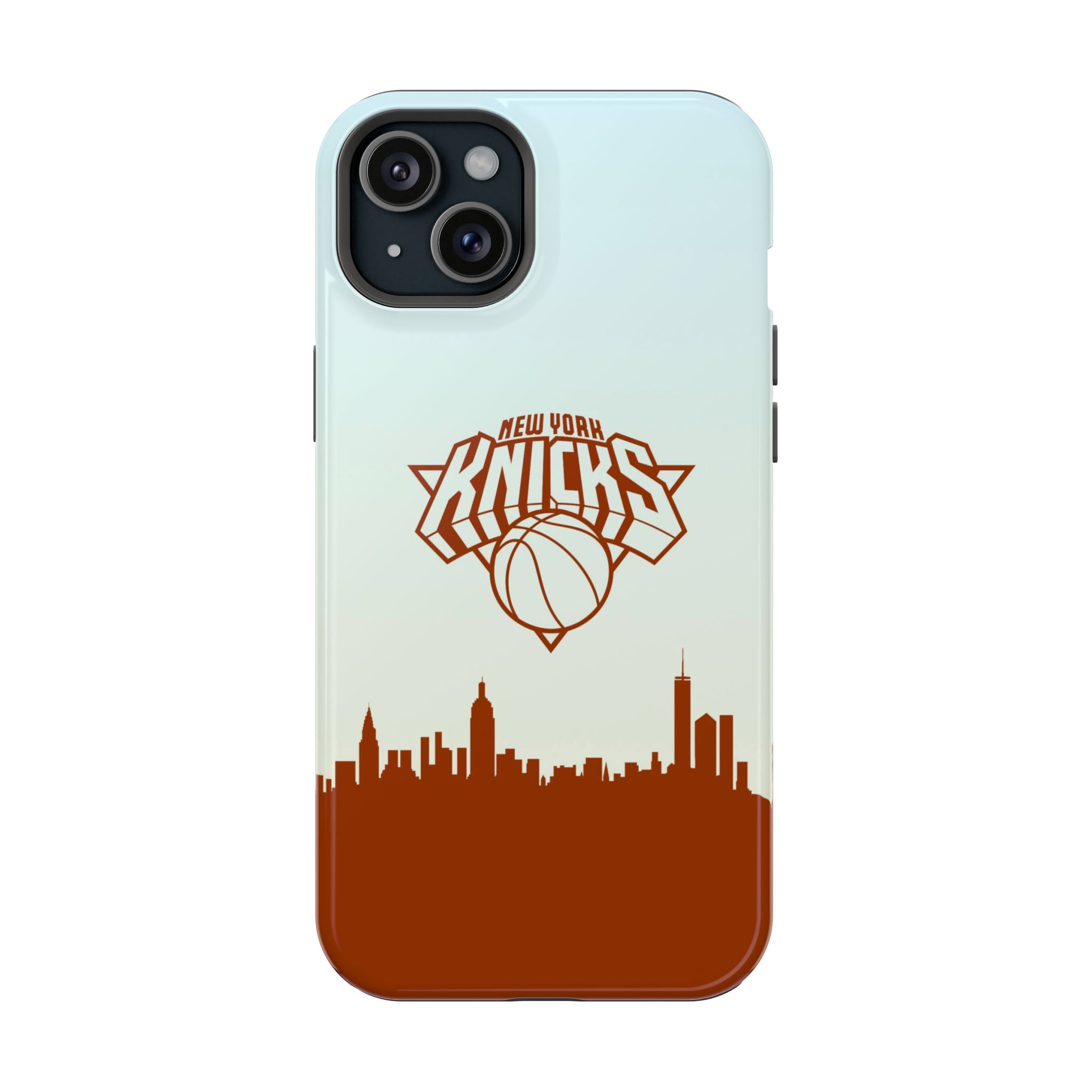 Knicks Skyline Impact-Resistant Phone Case — New York Basketball Design