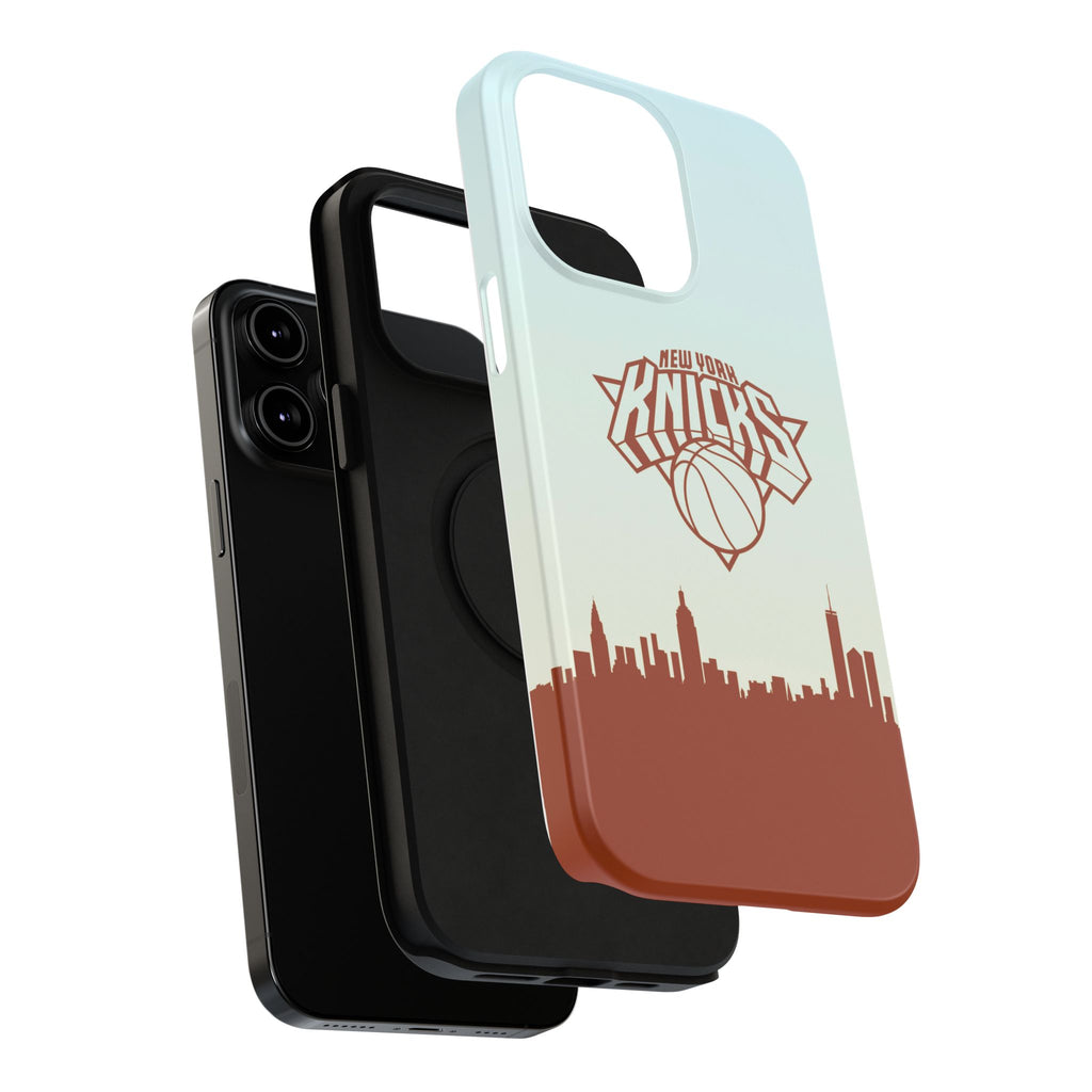 Knicks Skyline Impact-Resistant Phone Case — New York Basketball Design