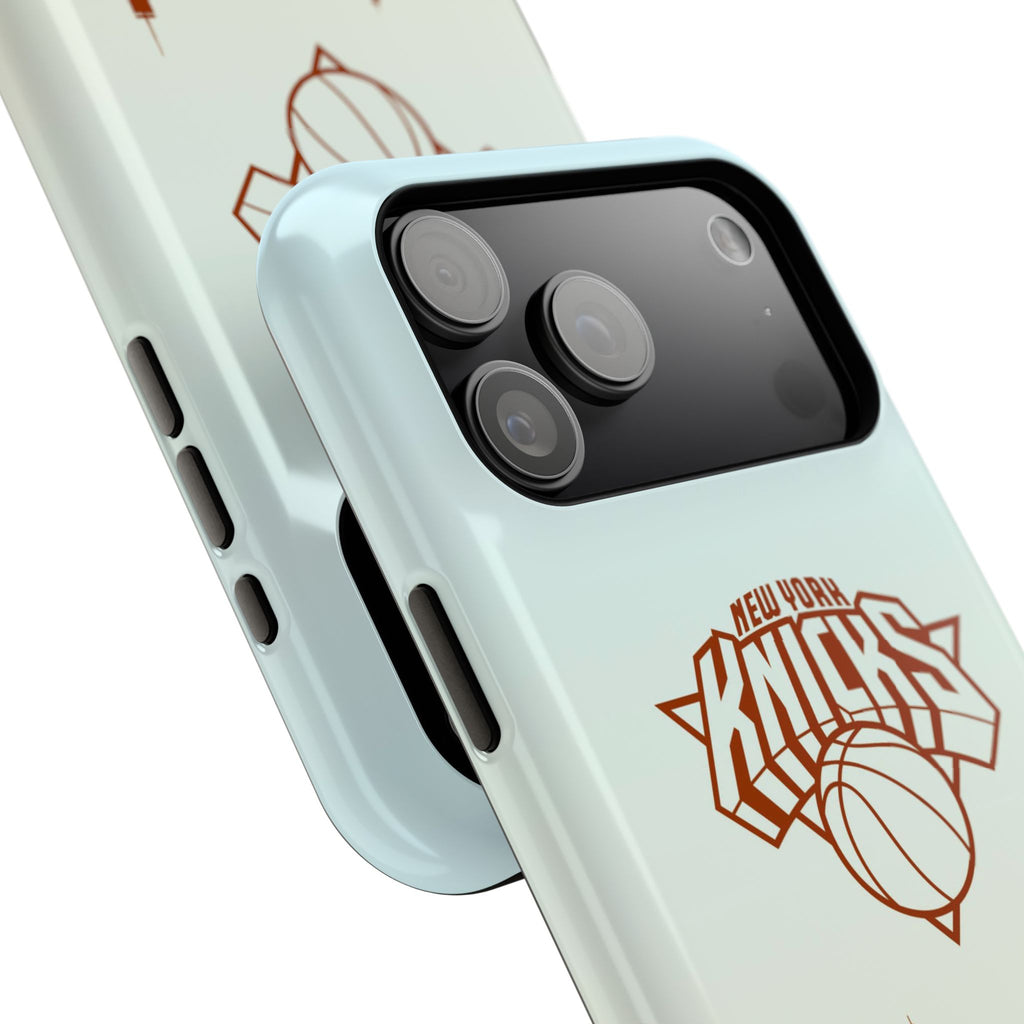 Knicks Skyline Impact-Resistant Phone Case — New York Basketball Design
