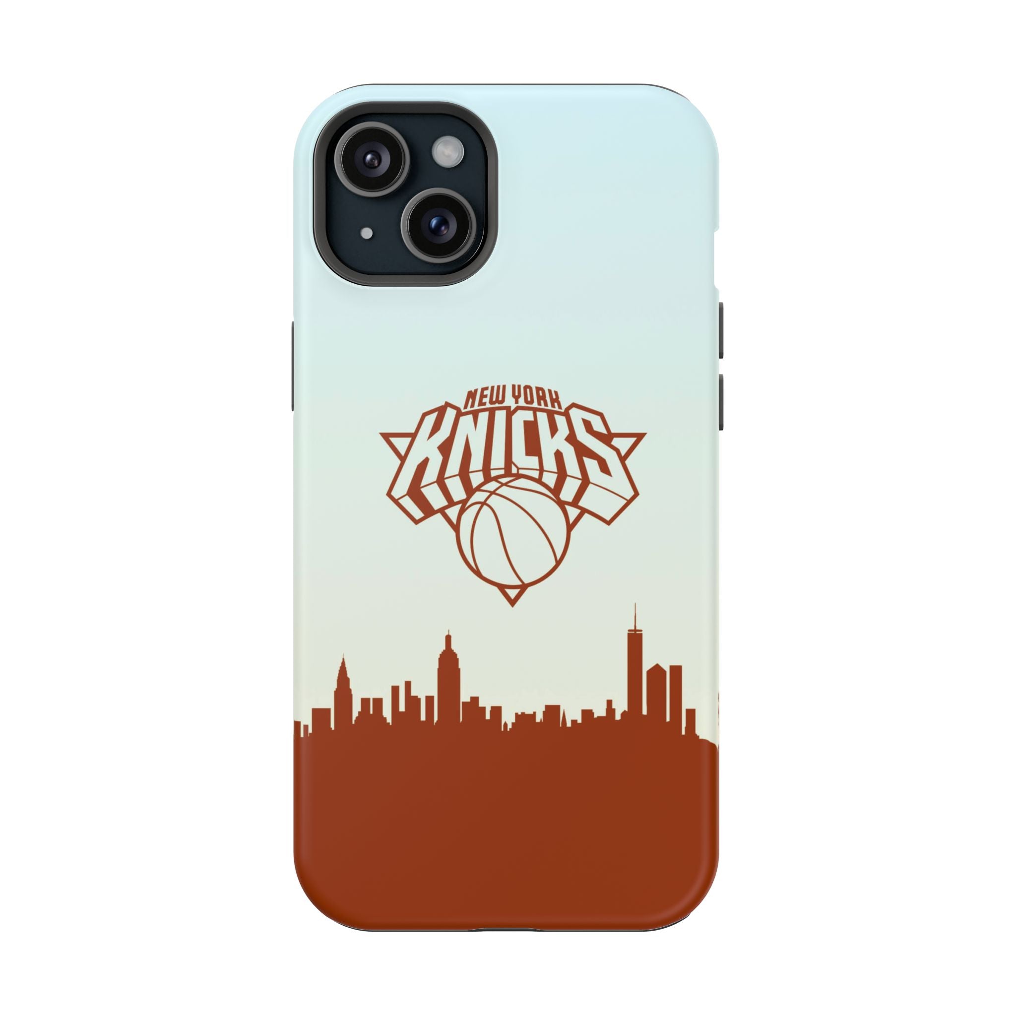 Knicks Skyline Impact-Resistant Phone Case — New York Basketball Design
