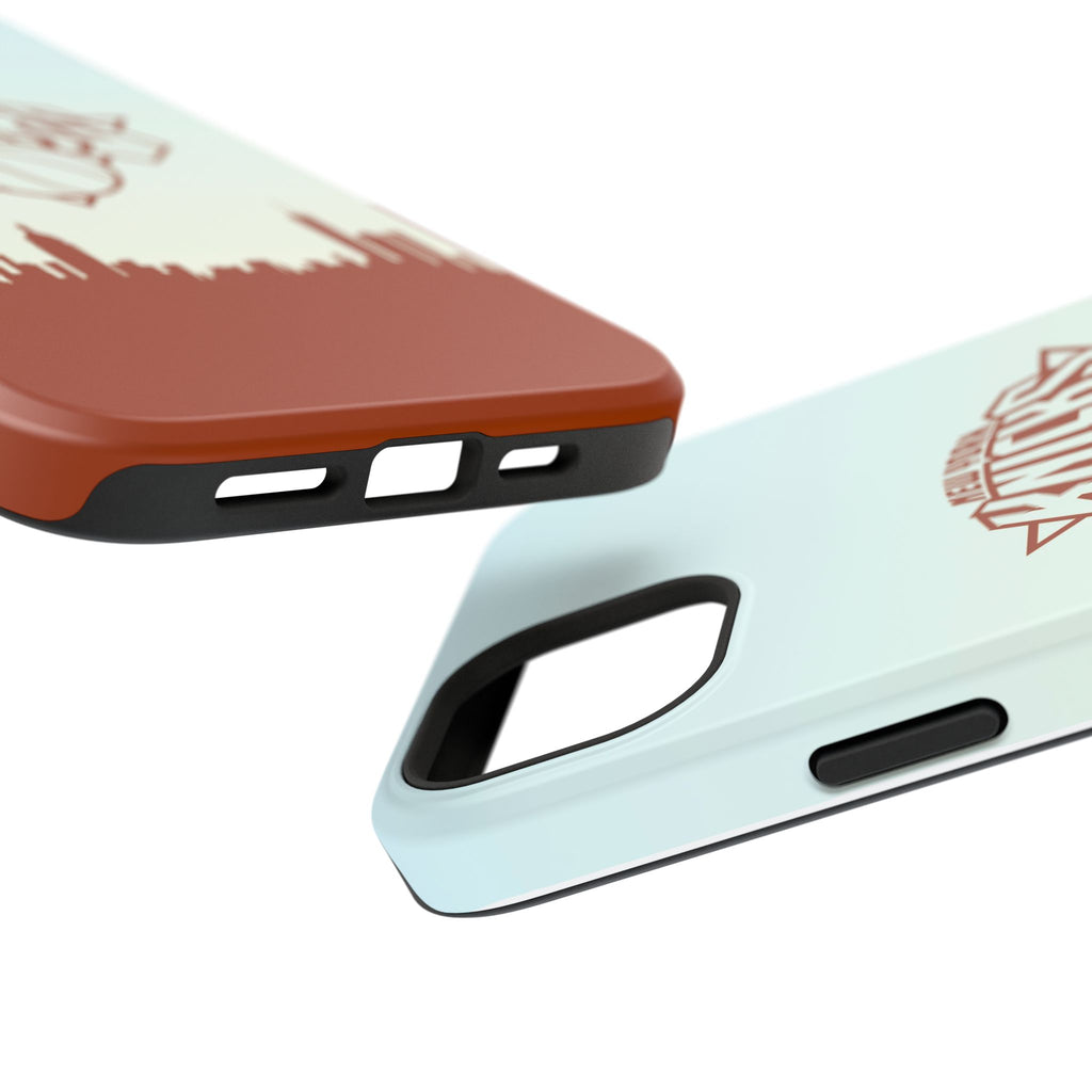 Knicks Skyline Impact-Resistant Phone Case — New York Basketball Design