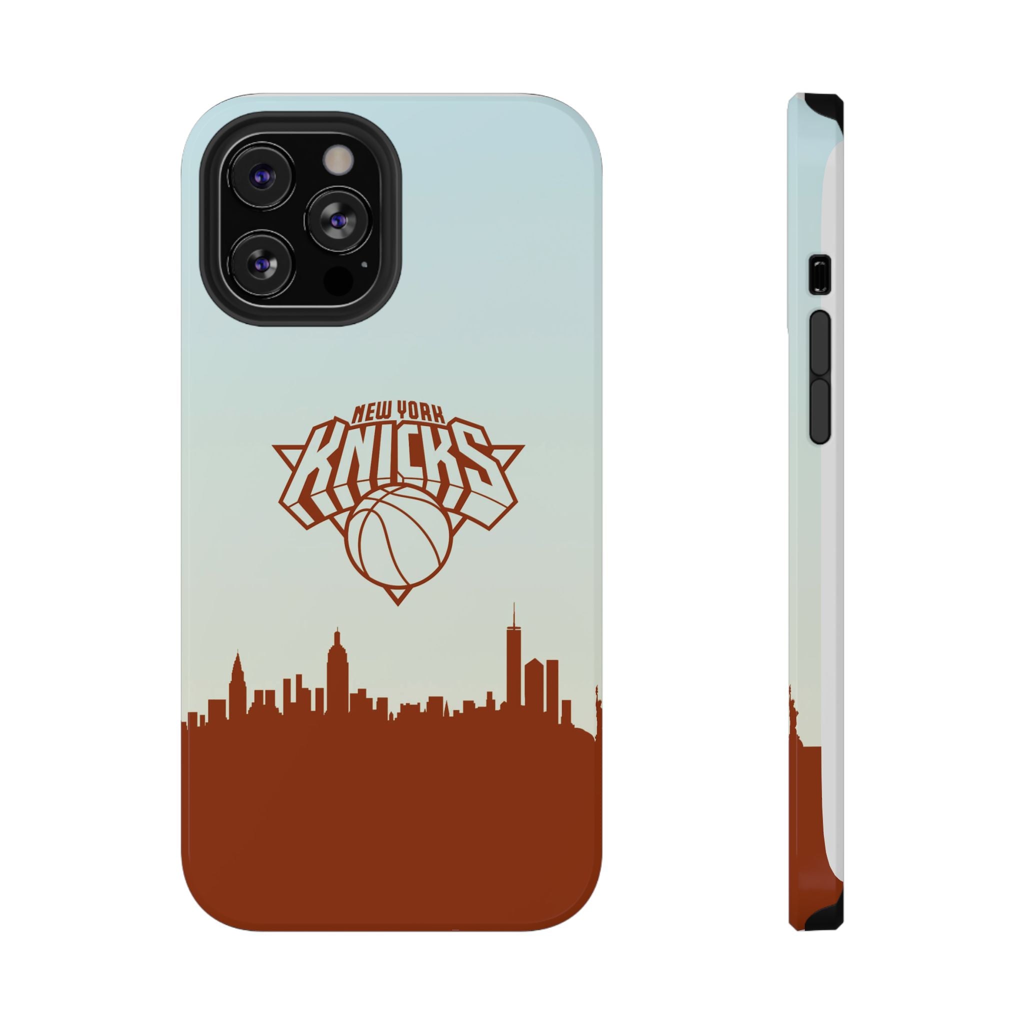 Knicks Skyline Impact-Resistant Phone Case — New York Basketball Design
