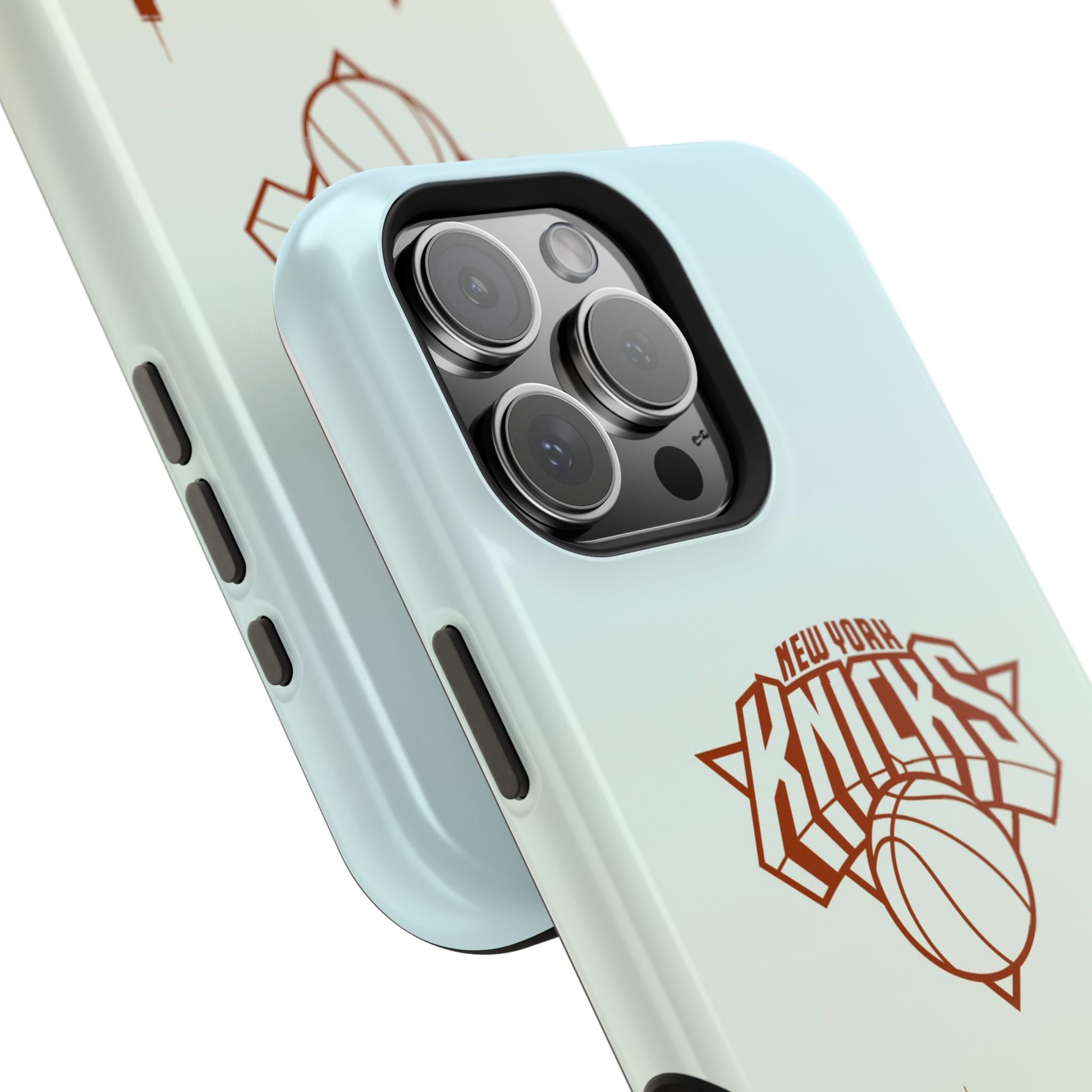 Knicks Skyline Impact-Resistant Phone Case — New York Basketball Design