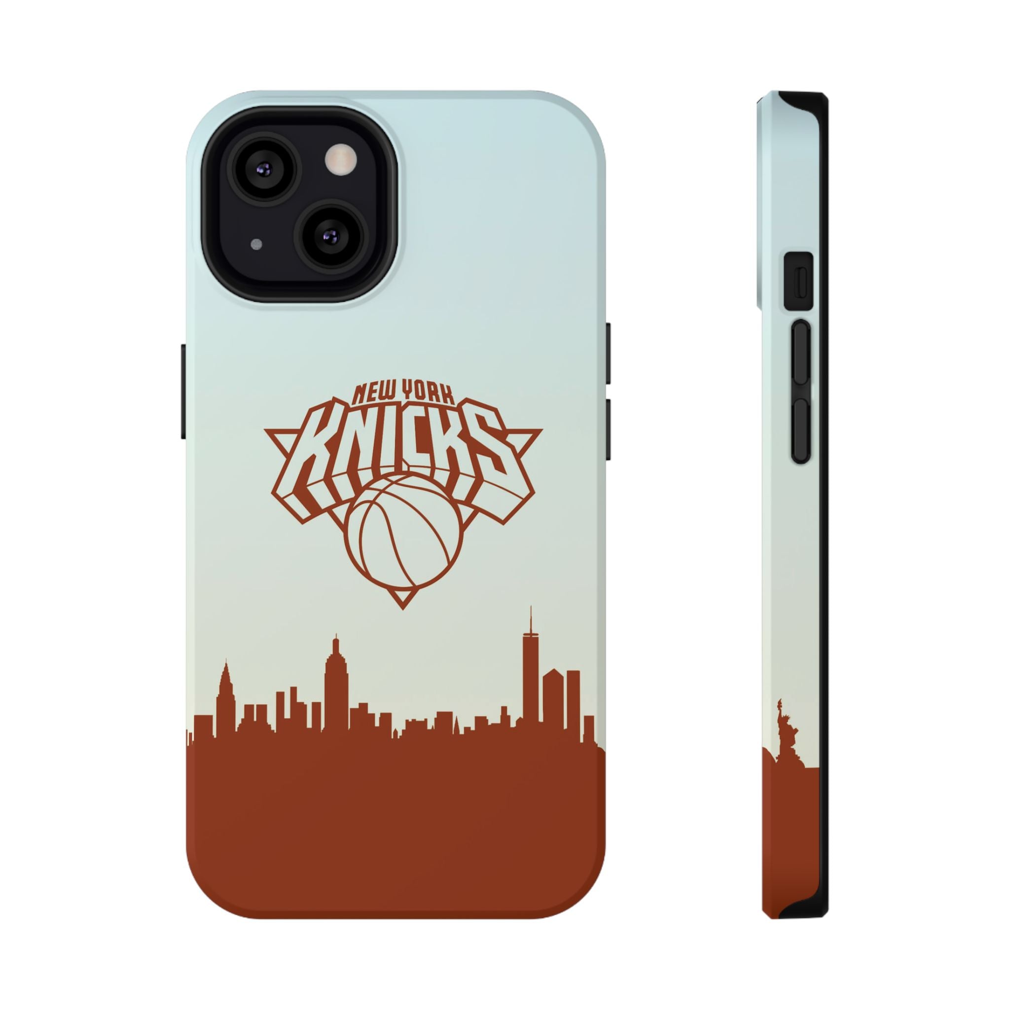 Knicks Skyline Impact-Resistant Phone Case — New York Basketball Design