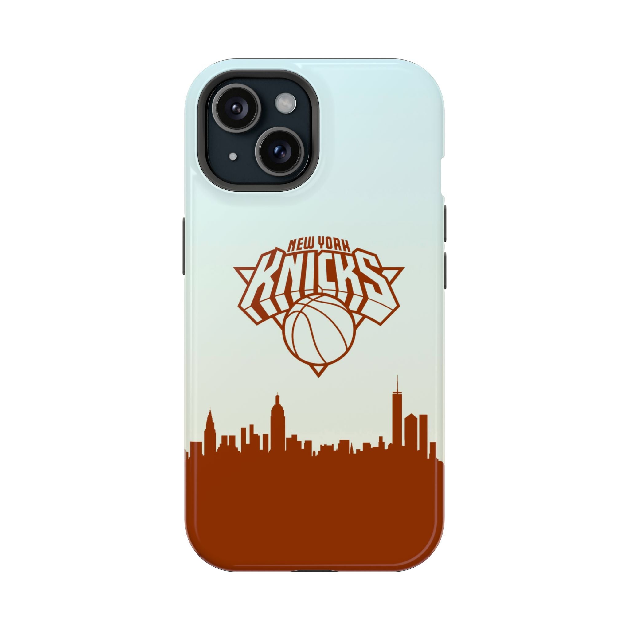 Knicks Skyline Impact-Resistant Phone Case — New York Basketball Design