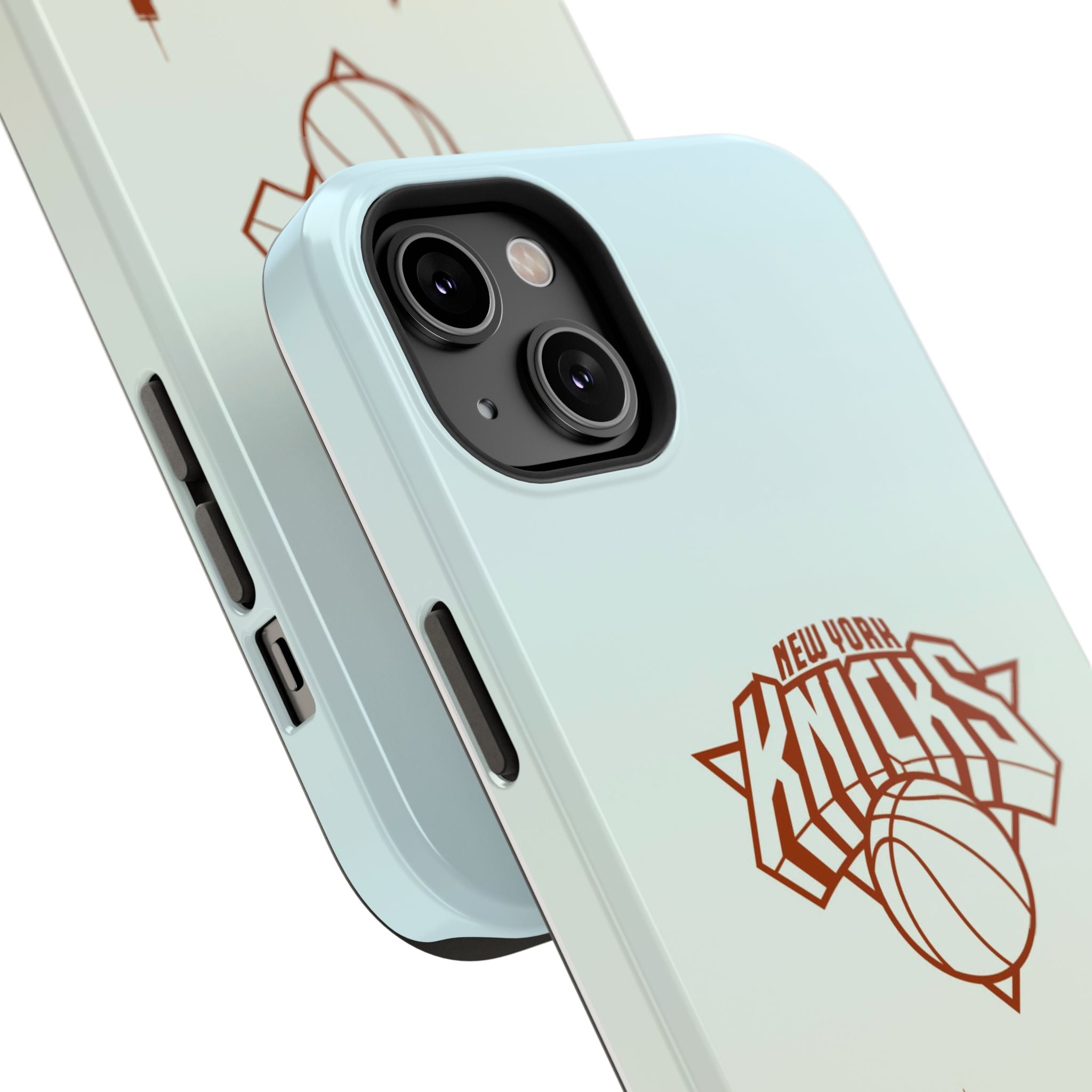 Knicks Skyline Impact-Resistant Phone Case — New York Basketball Design