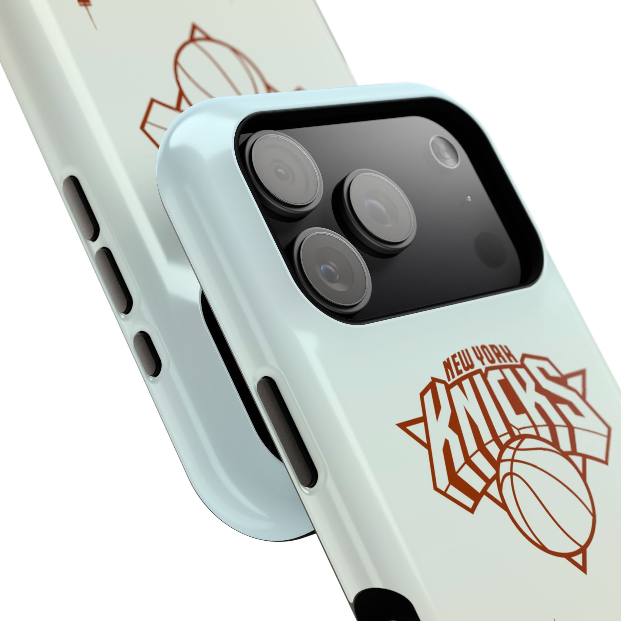 Knicks Skyline Impact-Resistant Phone Case — New York Basketball Design