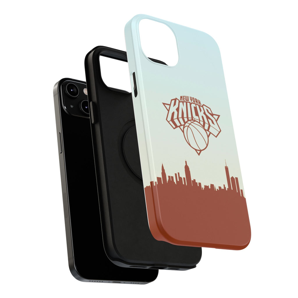Knicks Skyline Impact-Resistant Phone Case — New York Basketball Design