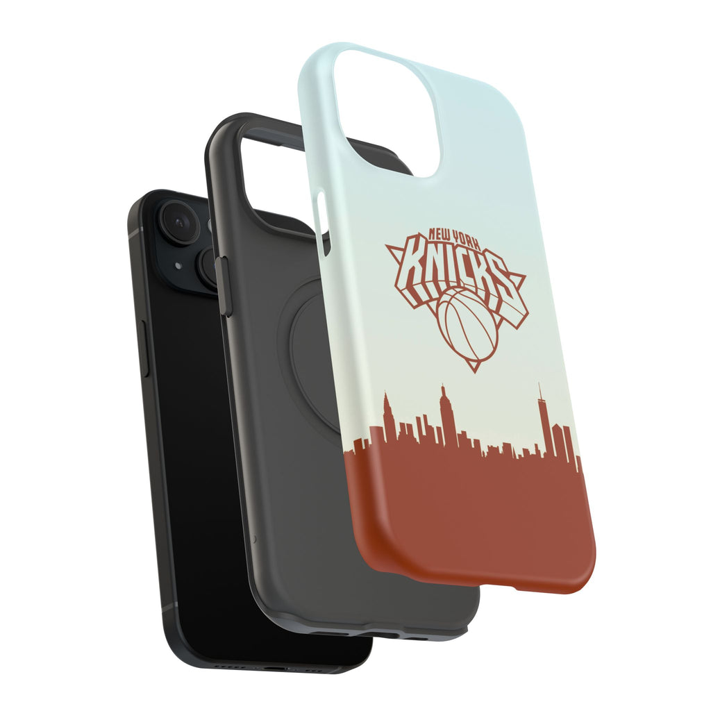 Knicks Skyline Impact-Resistant Phone Case — New York Basketball Design