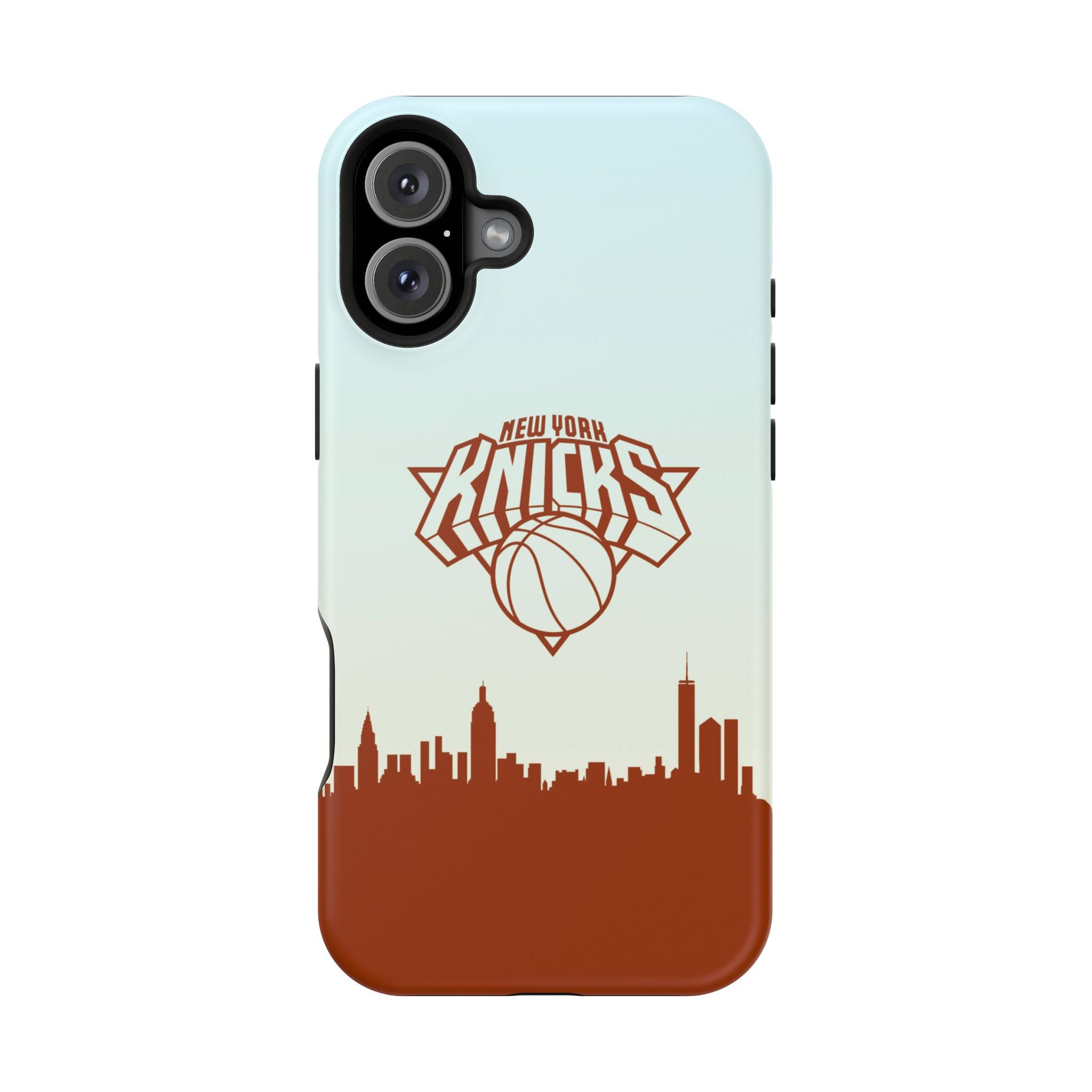 Knicks Skyline Impact-Resistant Phone Case — New York Basketball Design