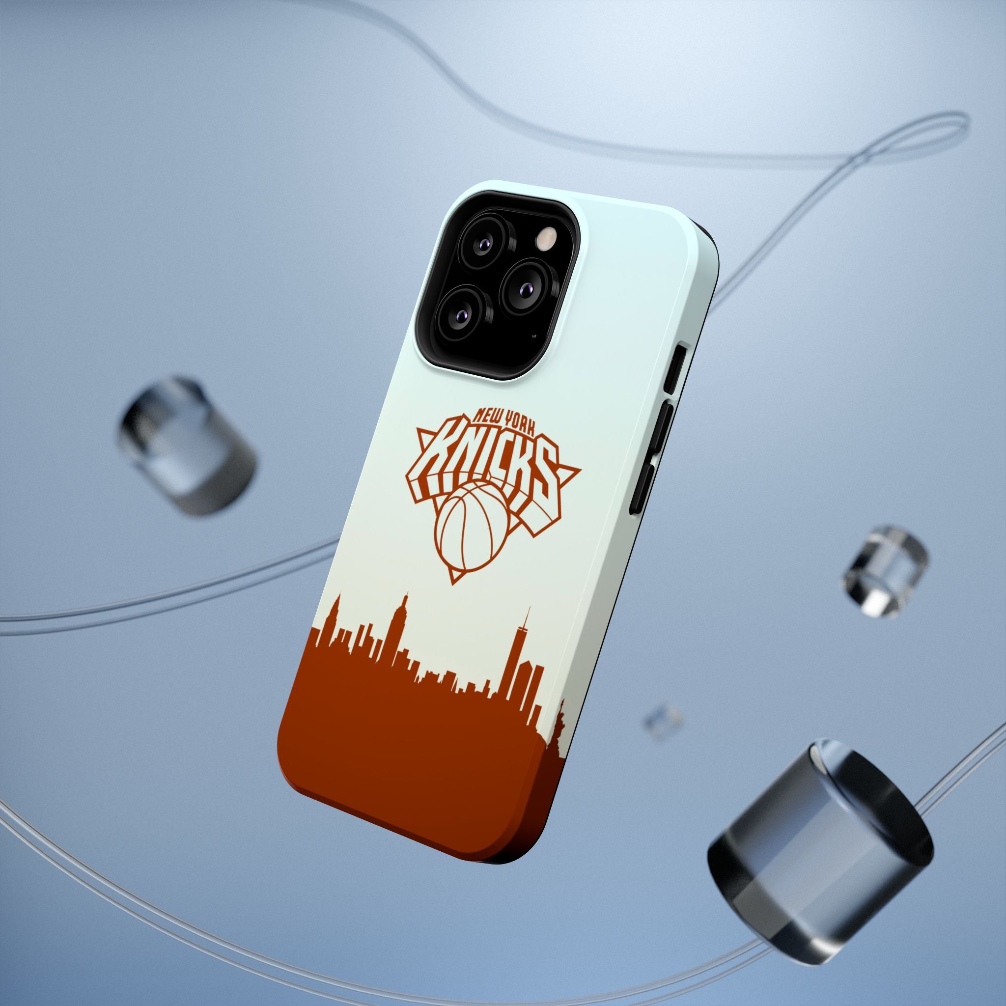 Knicks Skyline Impact-Resistant Phone Case — New York Basketball Design