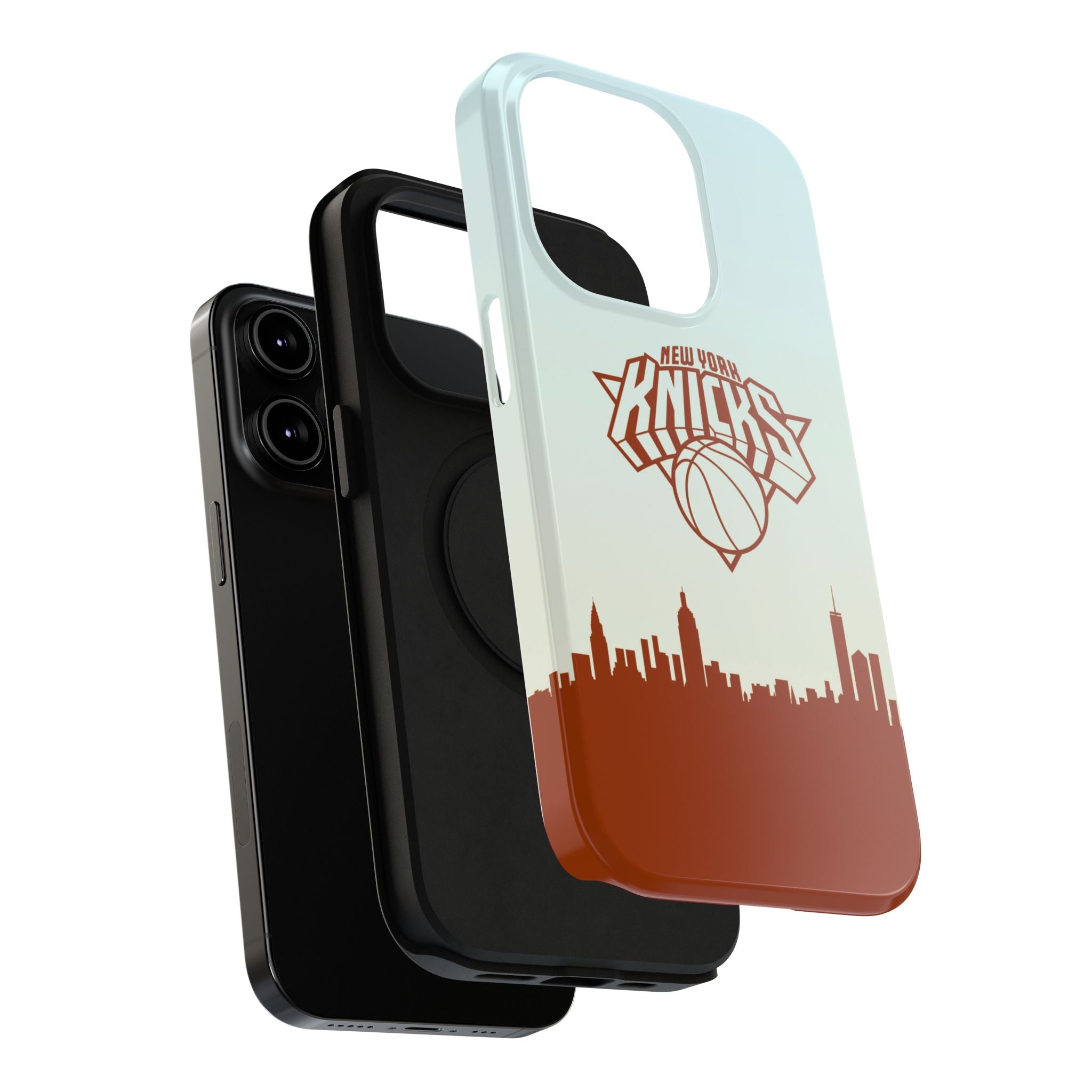 Knicks Skyline Impact-Resistant Phone Case — New York Basketball Design