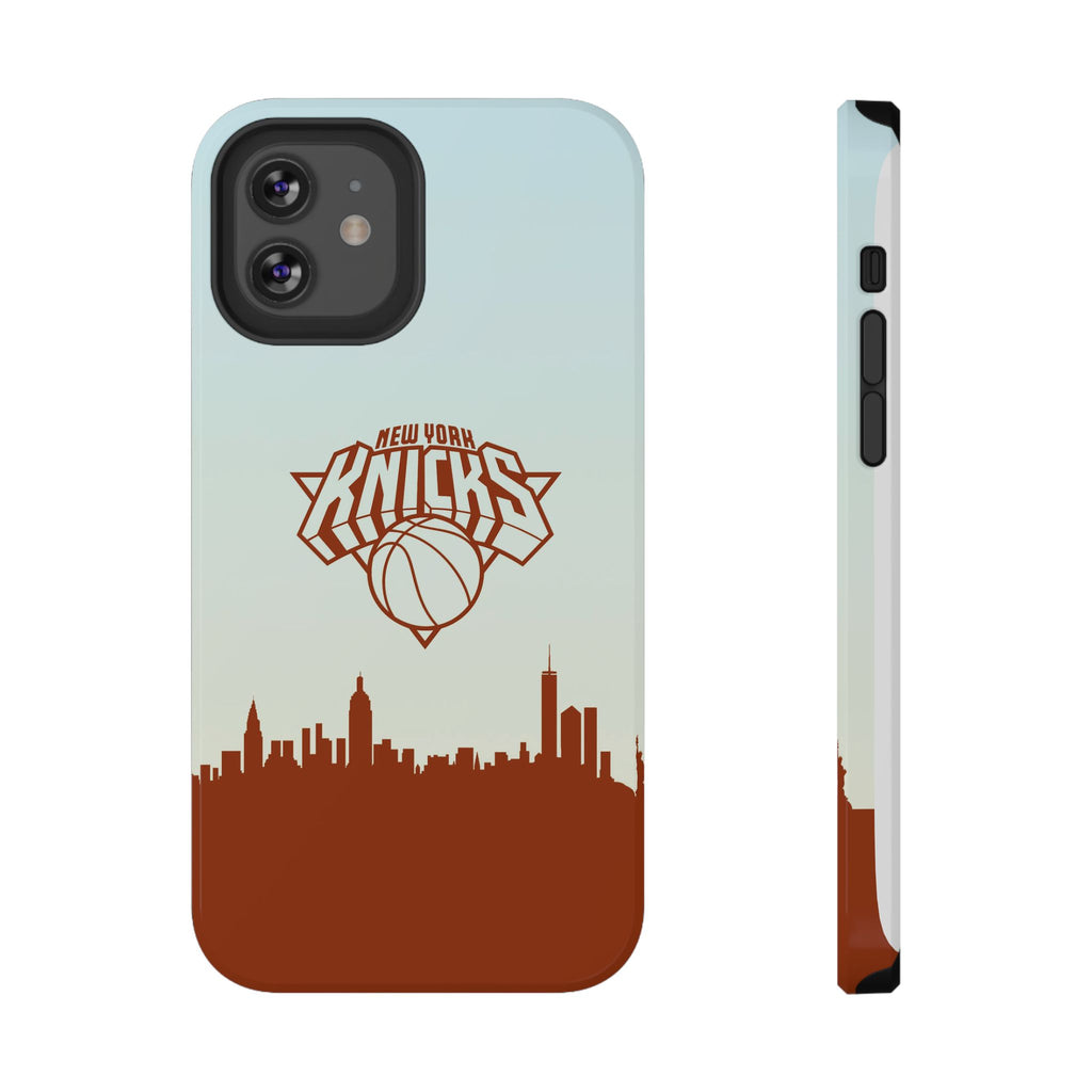 Knicks Skyline Impact-Resistant Phone Case — New York Basketball Design