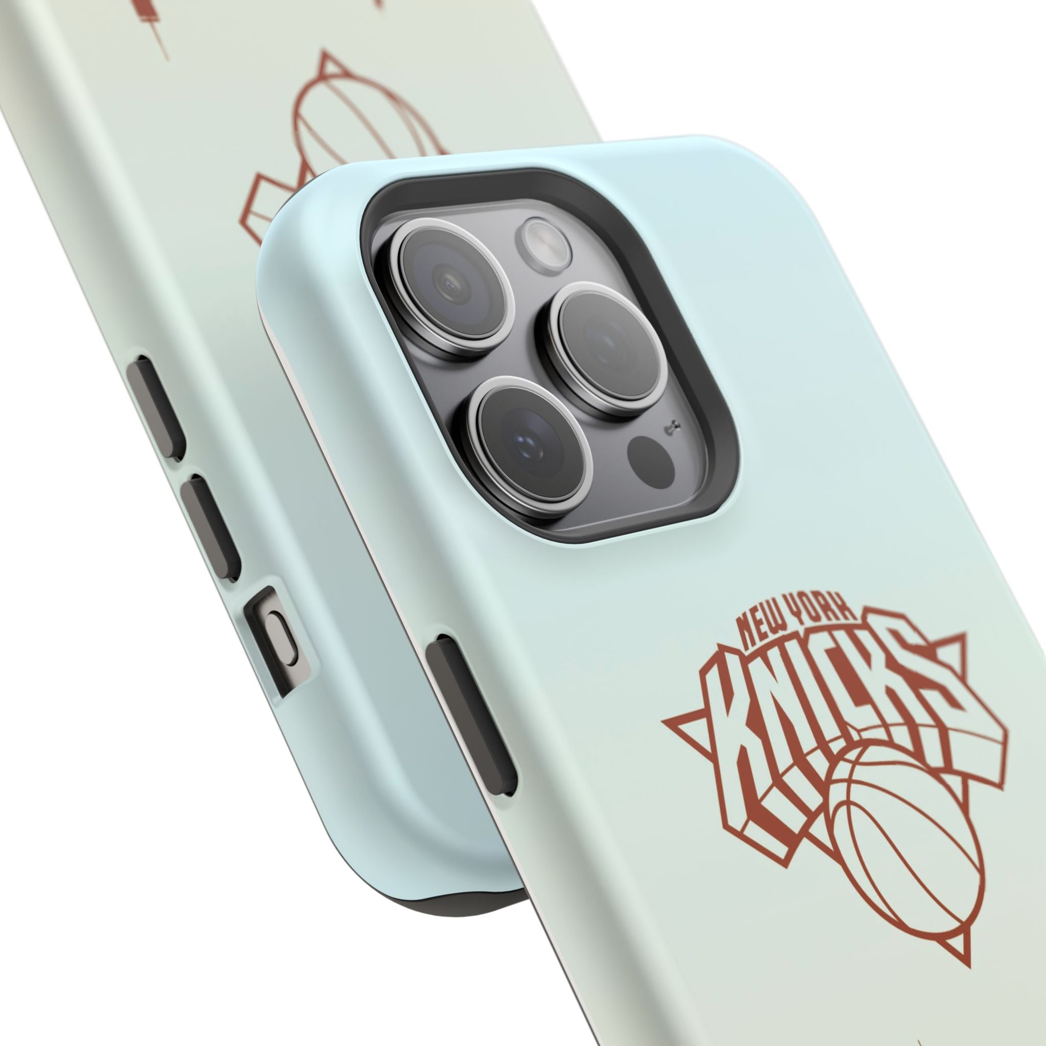Knicks Skyline Impact-Resistant Phone Case — New York Basketball Design